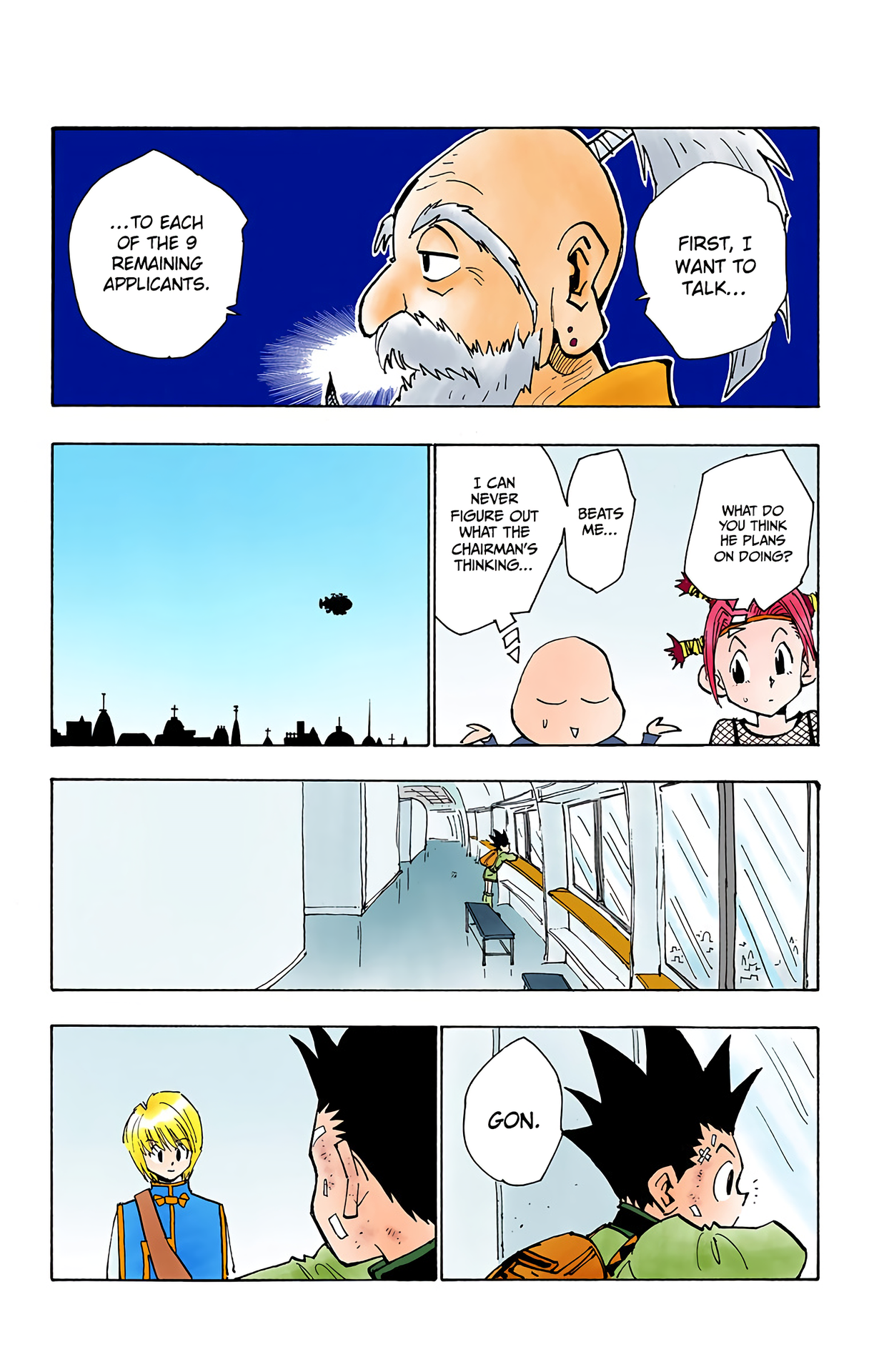Halaman dari HUNTER x HUNTER (Official Colored) Chapter 32