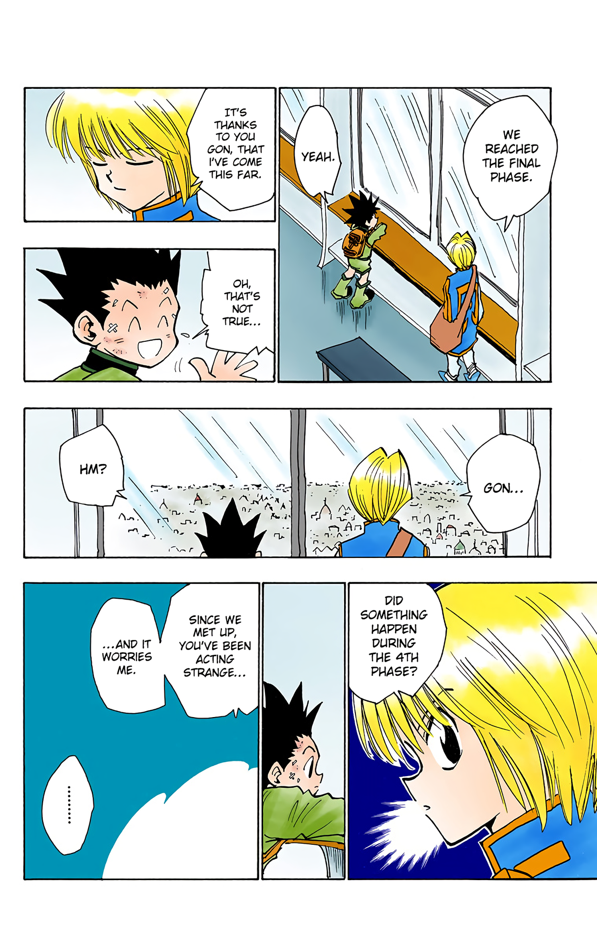 Halaman dari HUNTER x HUNTER (Official Colored) Chapter 32