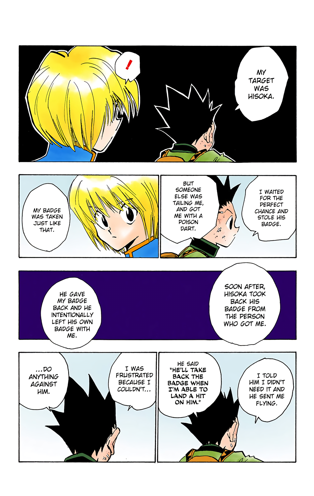 Halaman dari HUNTER x HUNTER (Official Colored) Chapter 32