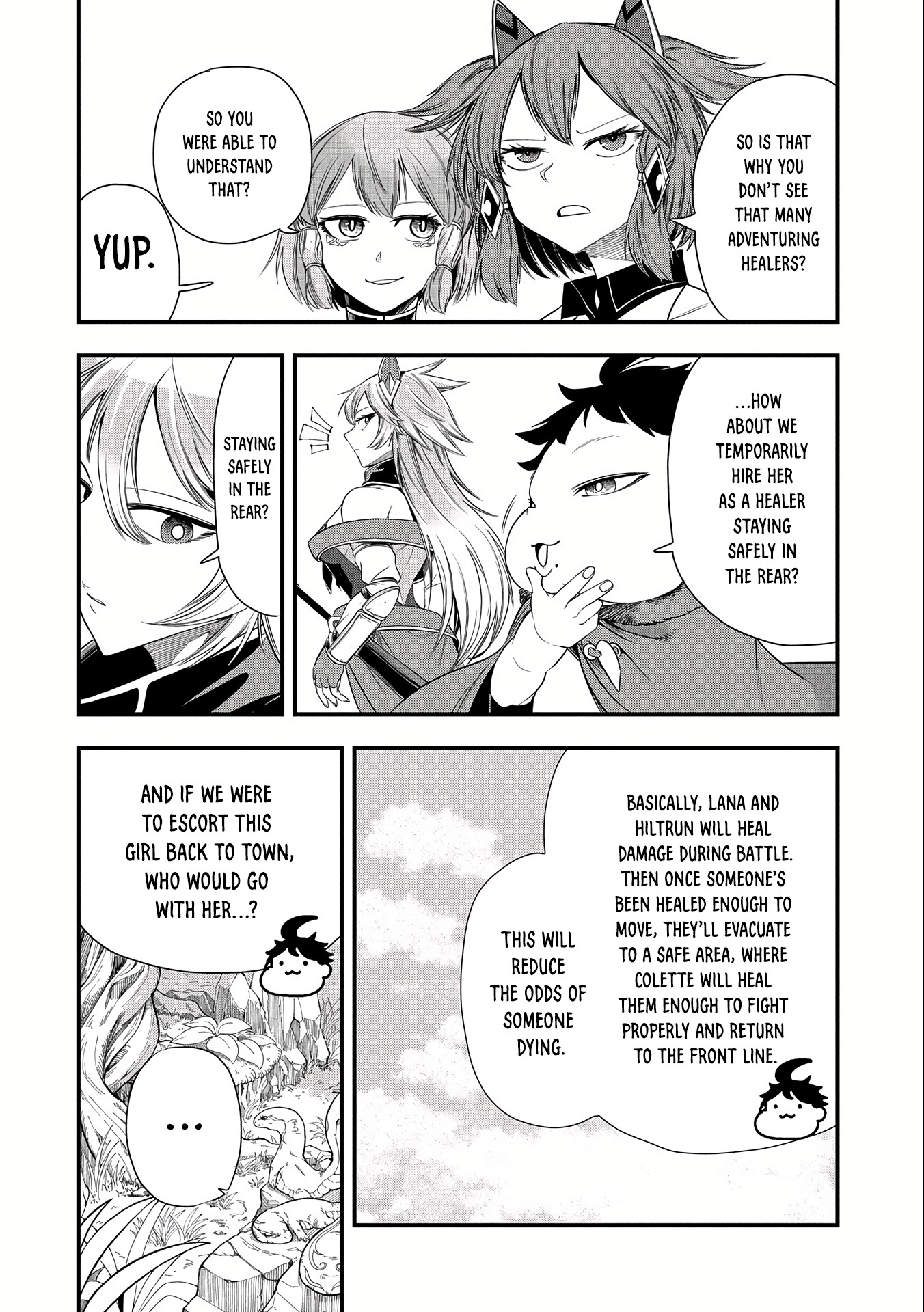 Halaman dari Umareta Chokugo ni Suterareta kedo, Zensei ga Taikensha datta node Yoyuu de Ikitemasu ~Saikyou Akachan Daibousou~ Chapter 16