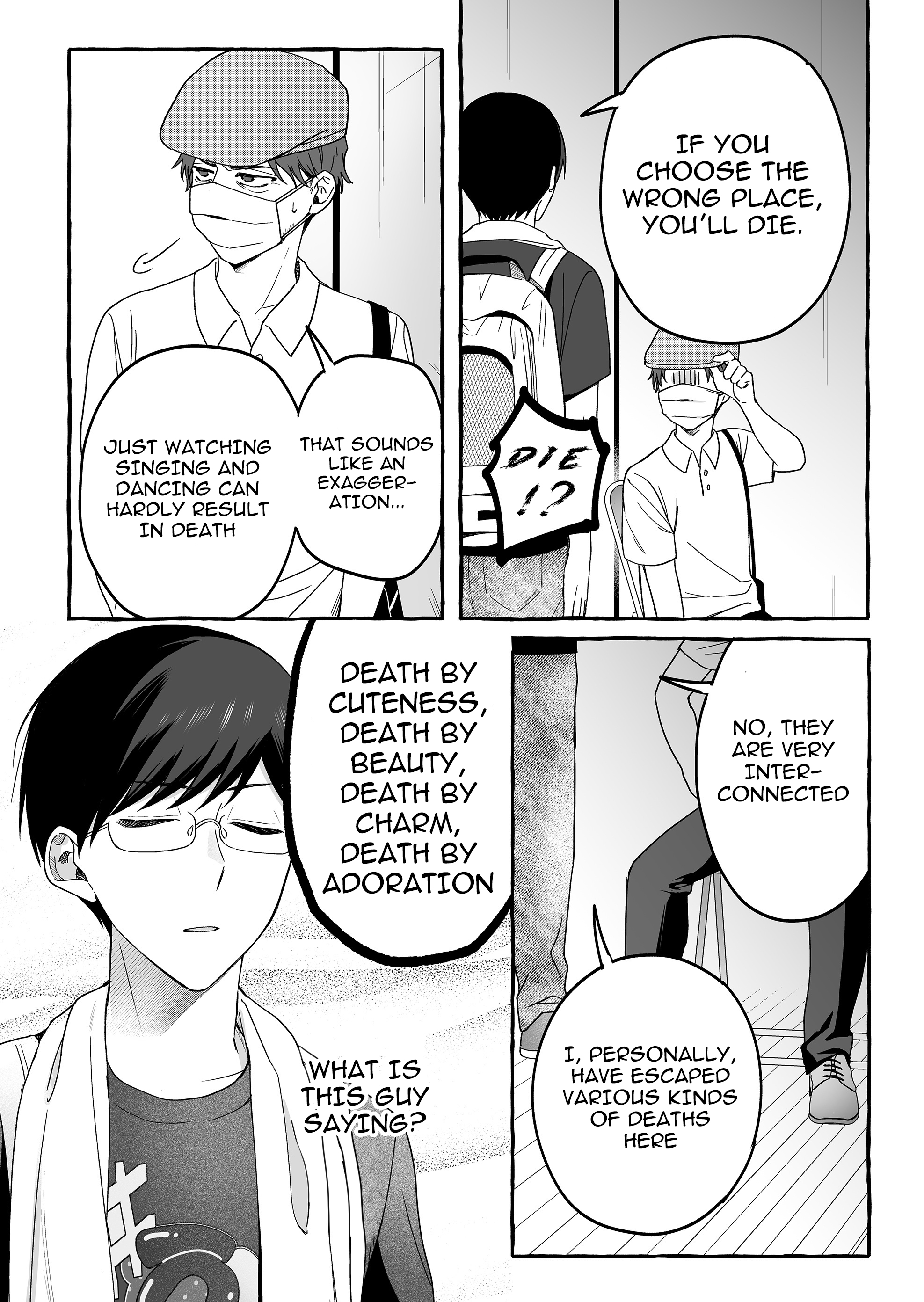 Halaman dari Damedol to Sekai ni Hitori Dake no Fan Chapter 37