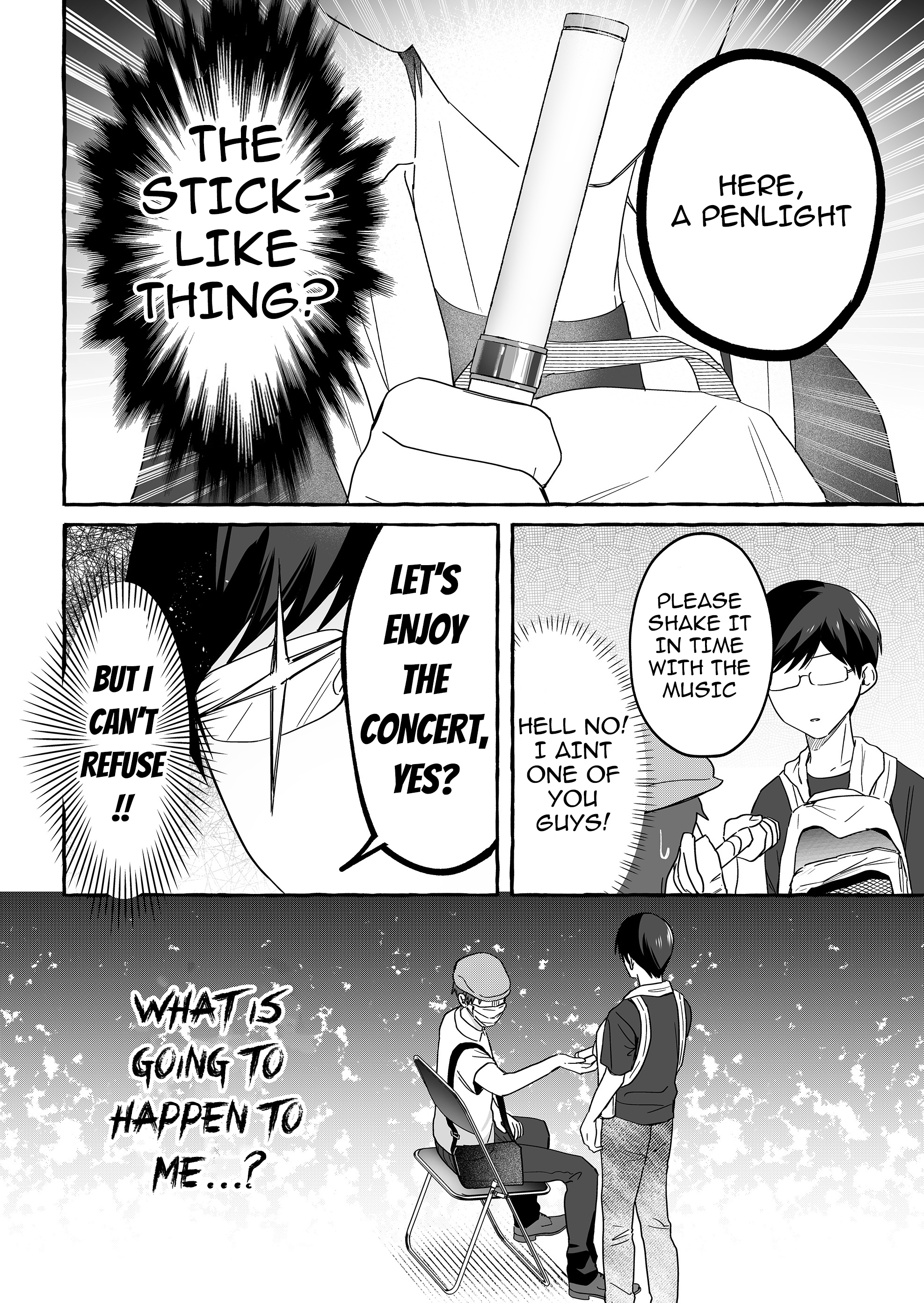 Halaman dari Damedol to Sekai ni Hitori Dake no Fan Chapter 37
