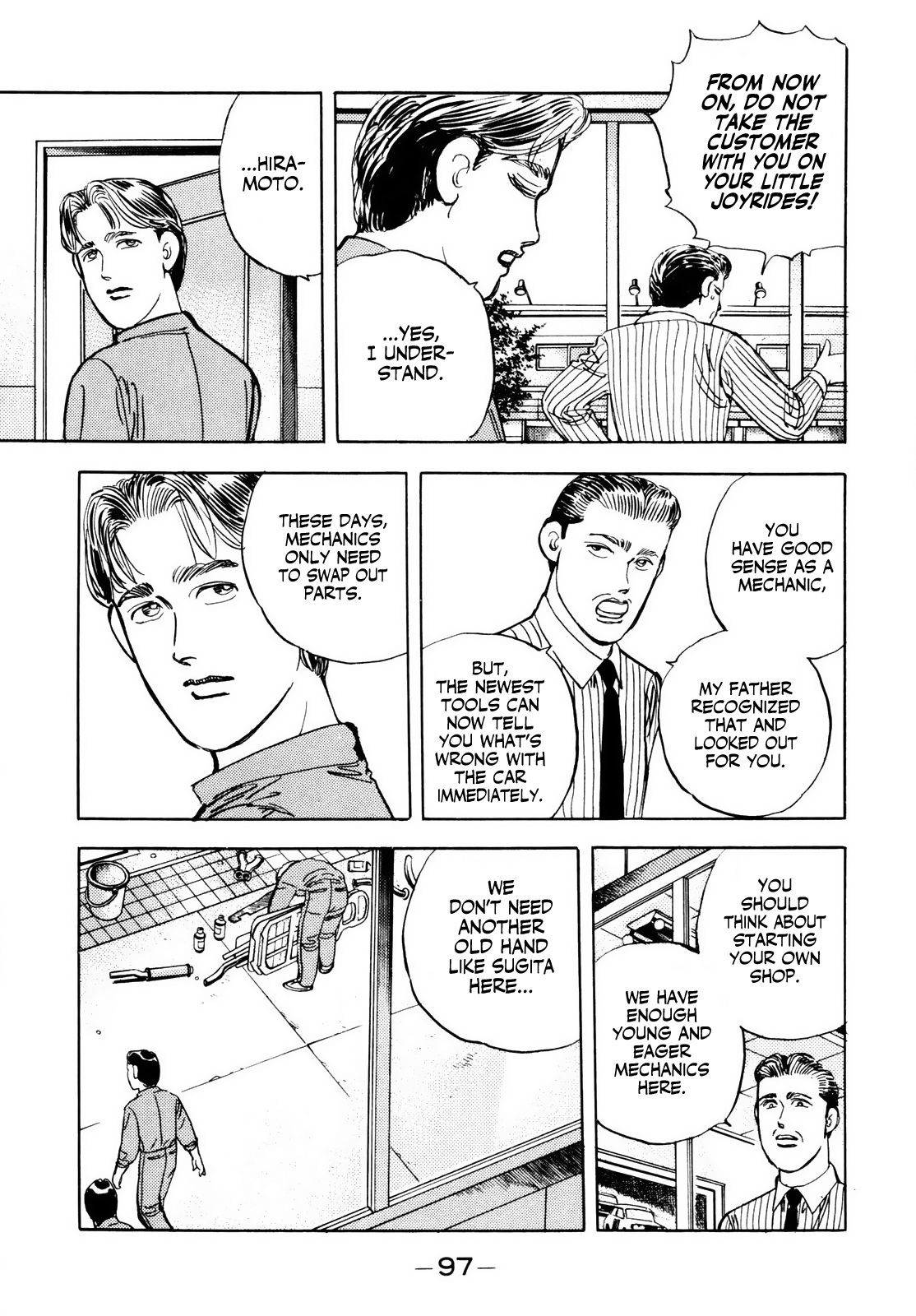 Halaman dari Wangan Midnight Chapter 28