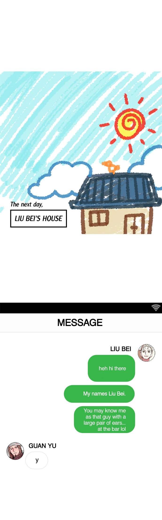 Halaman dari Texts of the Three Kingdoms Chapter 7