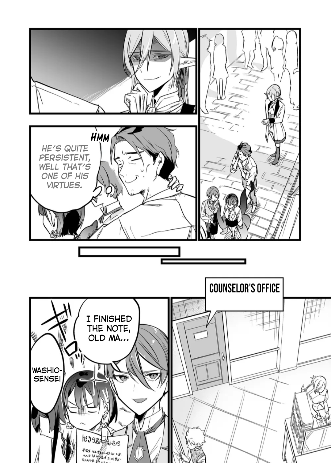 Halaman dari "Ano Toki Tasukete Itadaita Monster Musume desu." Isekai Ossan Kyoushi Totsuzen no Moteki ni Konwaku suru Chapter 9