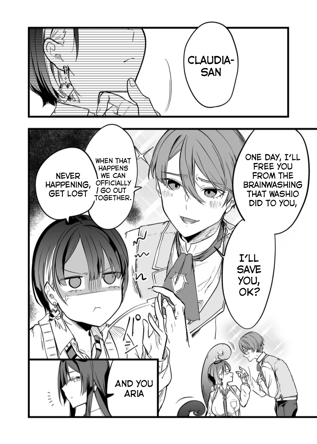 Halaman dari "Ano Toki Tasukete Itadaita Monster Musume desu." Isekai Ossan Kyoushi Totsuzen no Moteki ni Konwaku suru Chapter 9