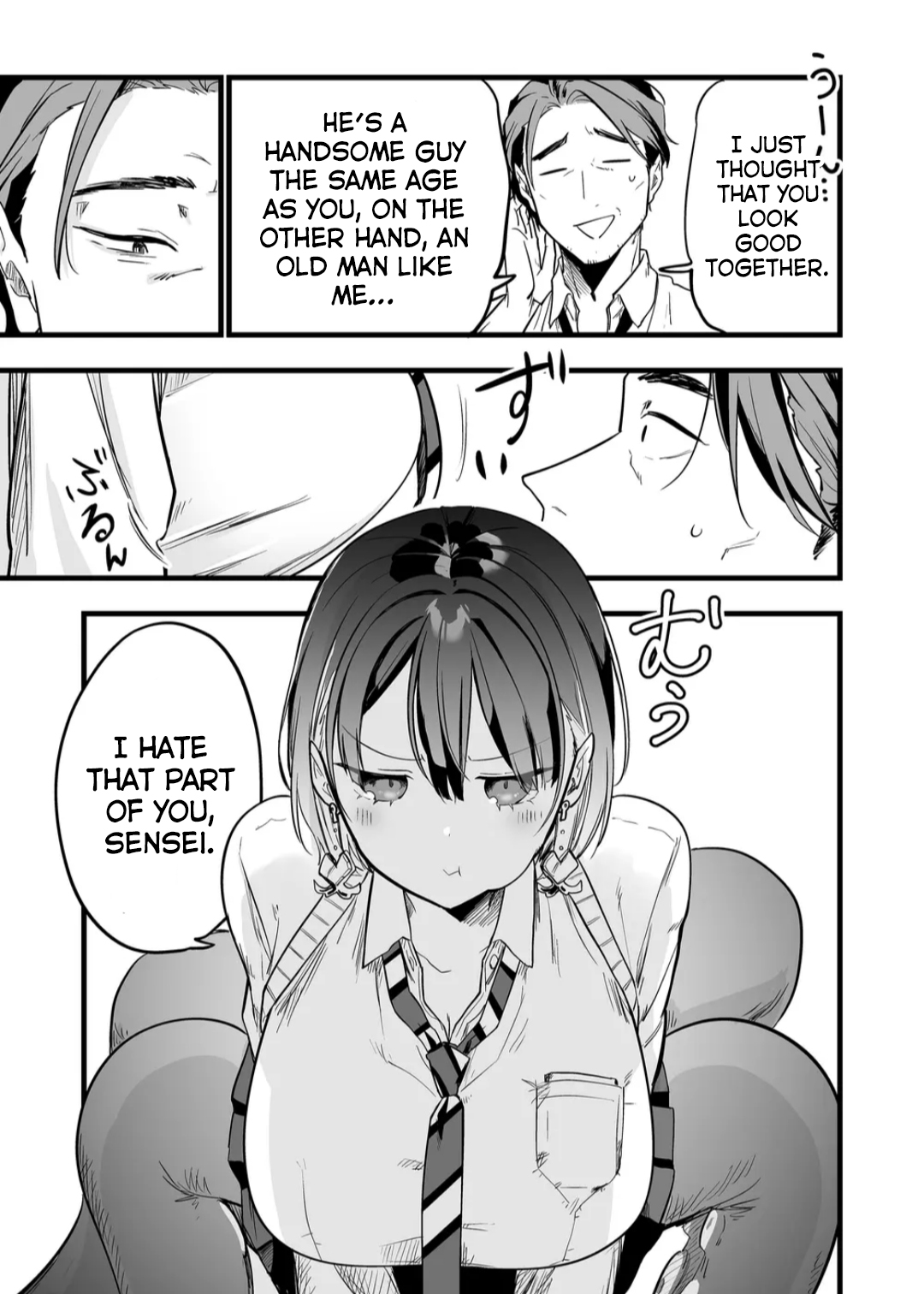 Halaman dari "Ano Toki Tasukete Itadaita Monster Musume desu." Isekai Ossan Kyoushi Totsuzen no Moteki ni Konwaku suru Chapter 9