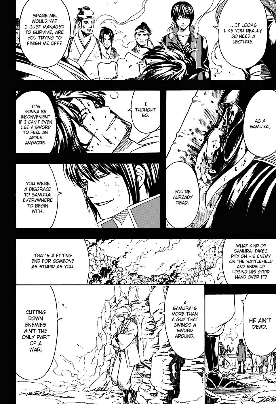 Halaman dari Gintama Chapter 568