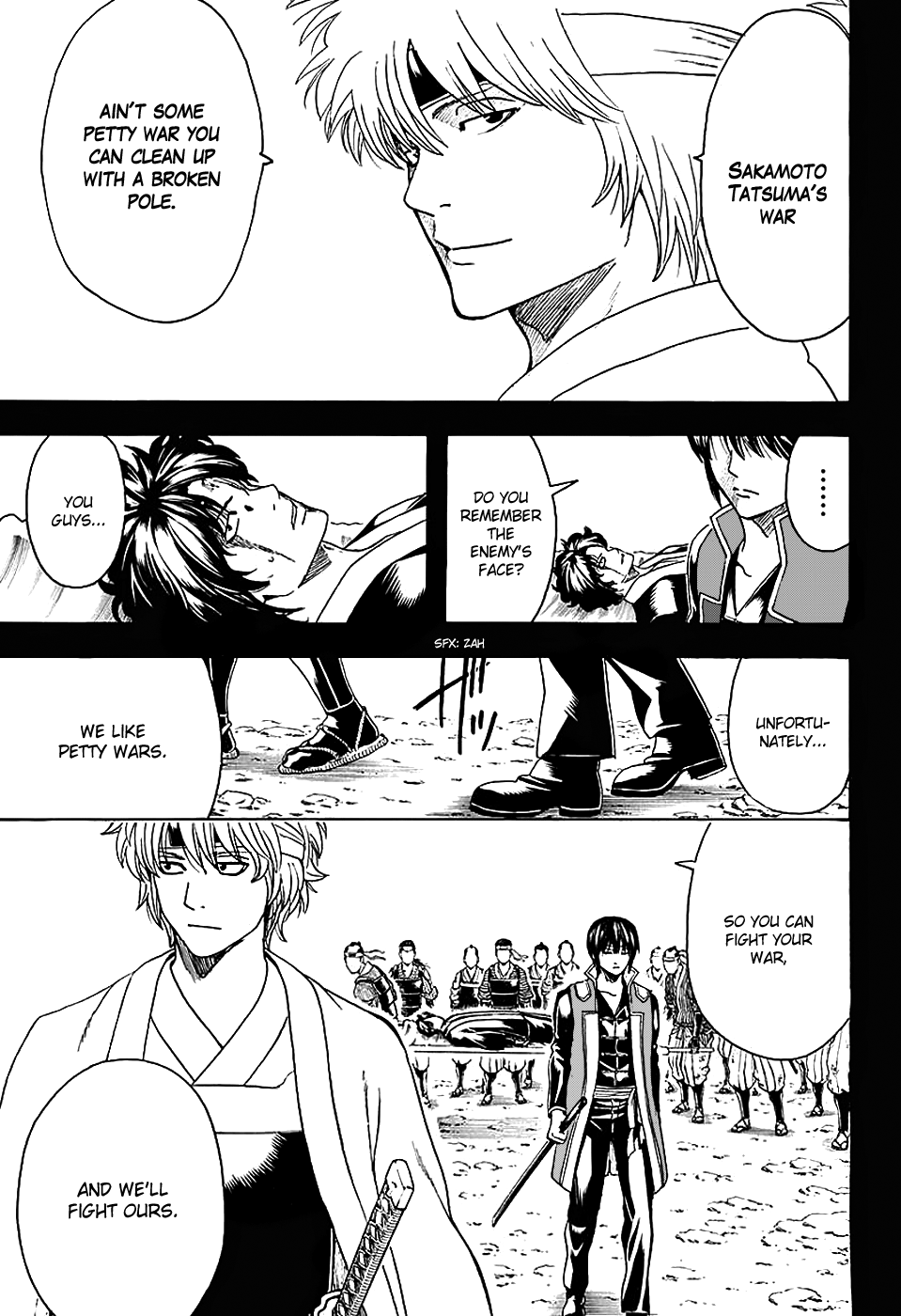 Halaman dari Gintama Chapter 568