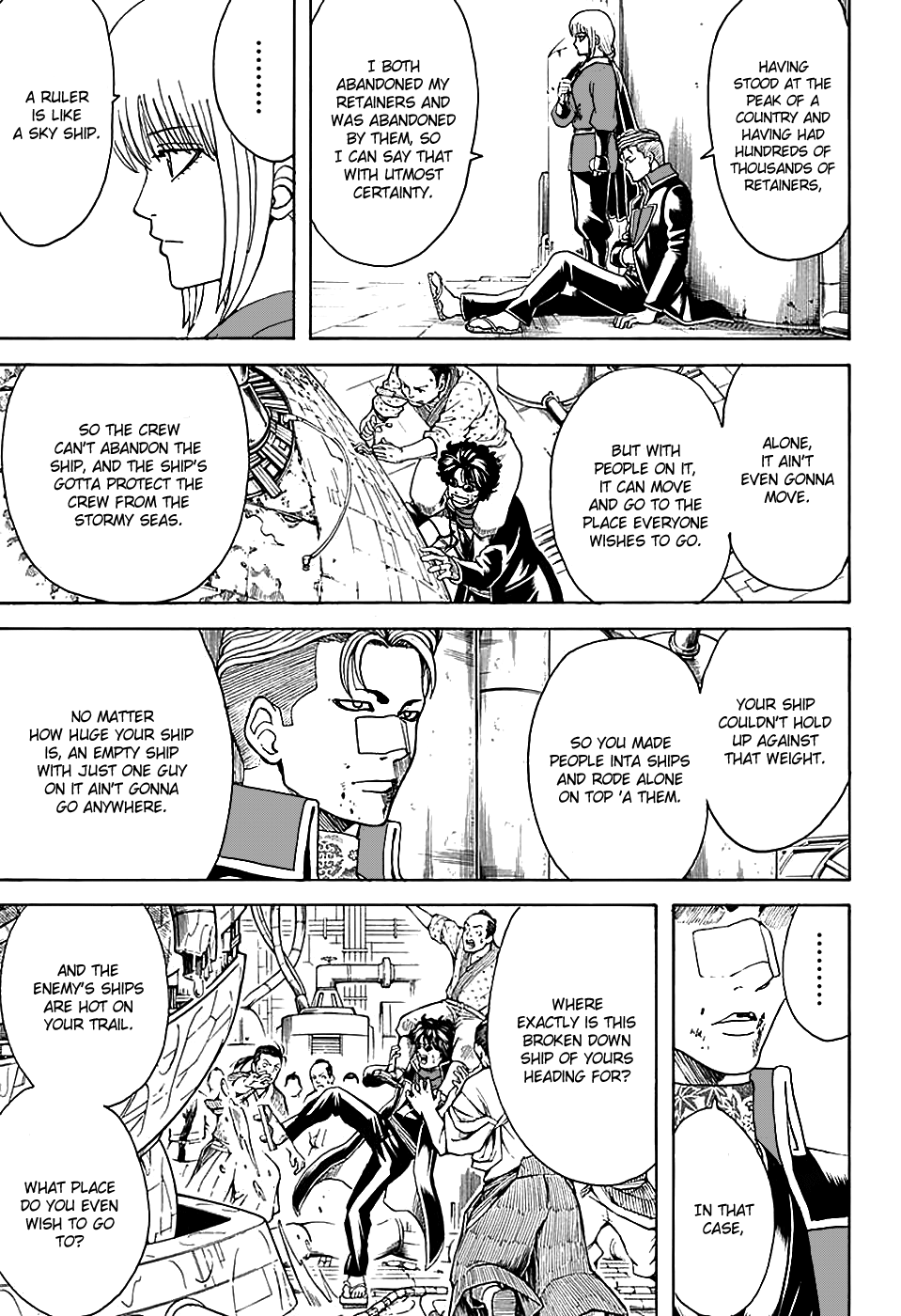 Halaman dari Gintama Chapter 568