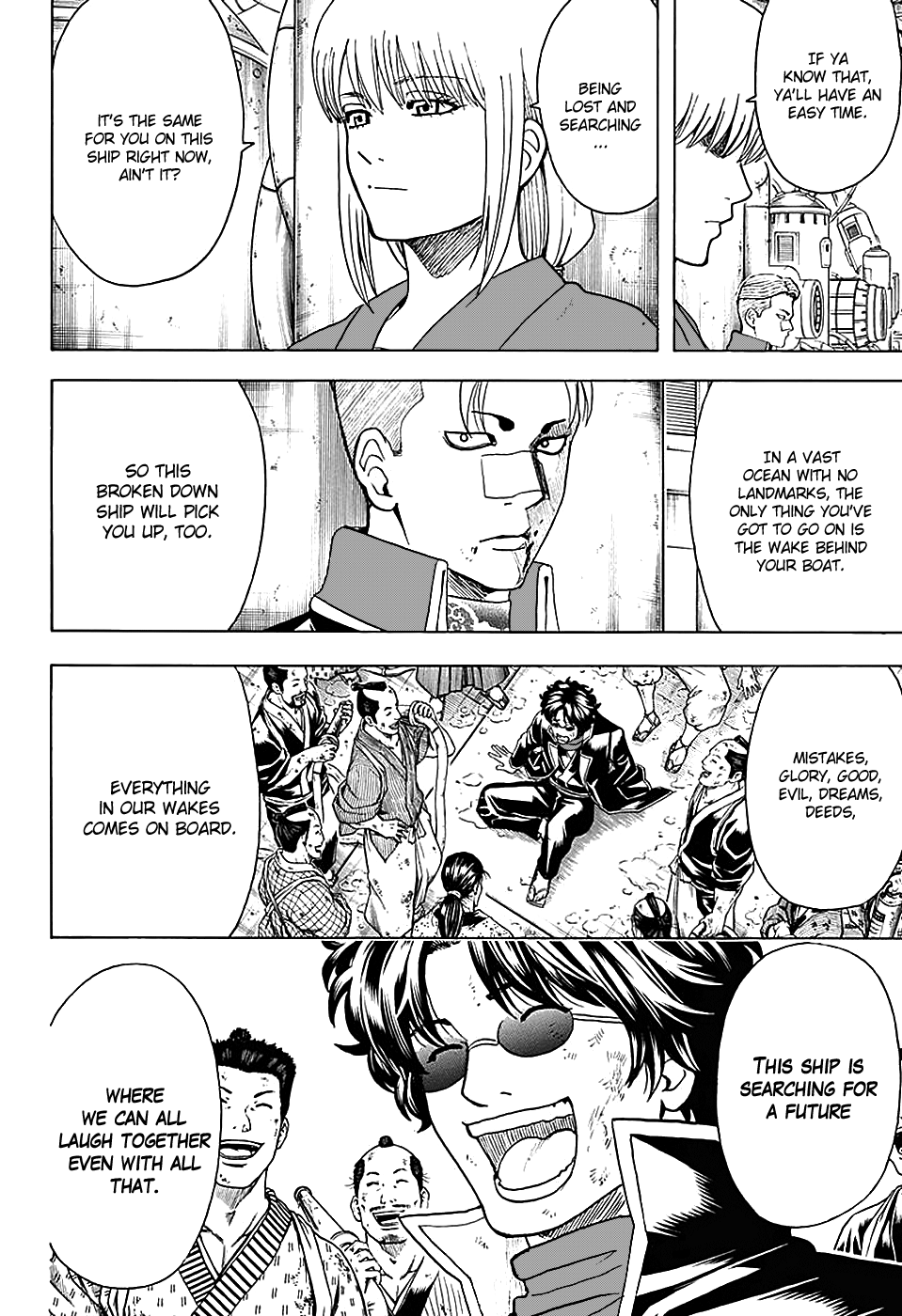 Halaman dari Gintama Chapter 568