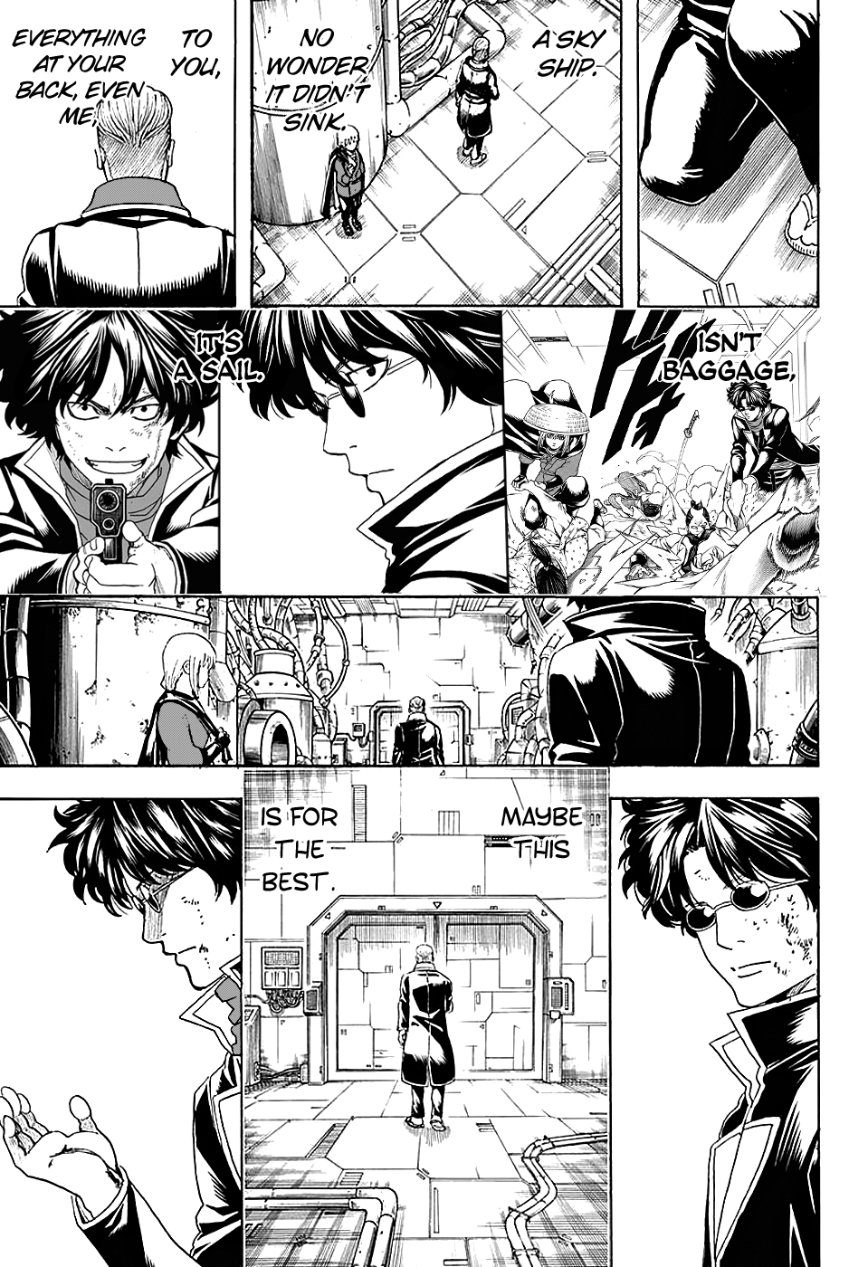 Halaman dari Gintama Chapter 568