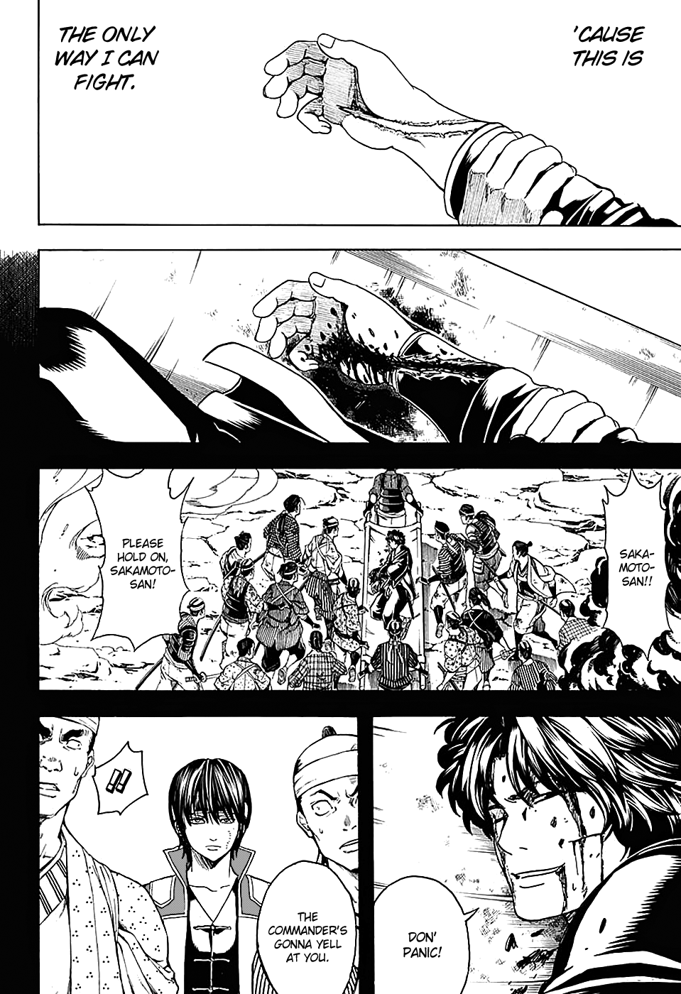 Halaman dari Gintama Chapter 568
