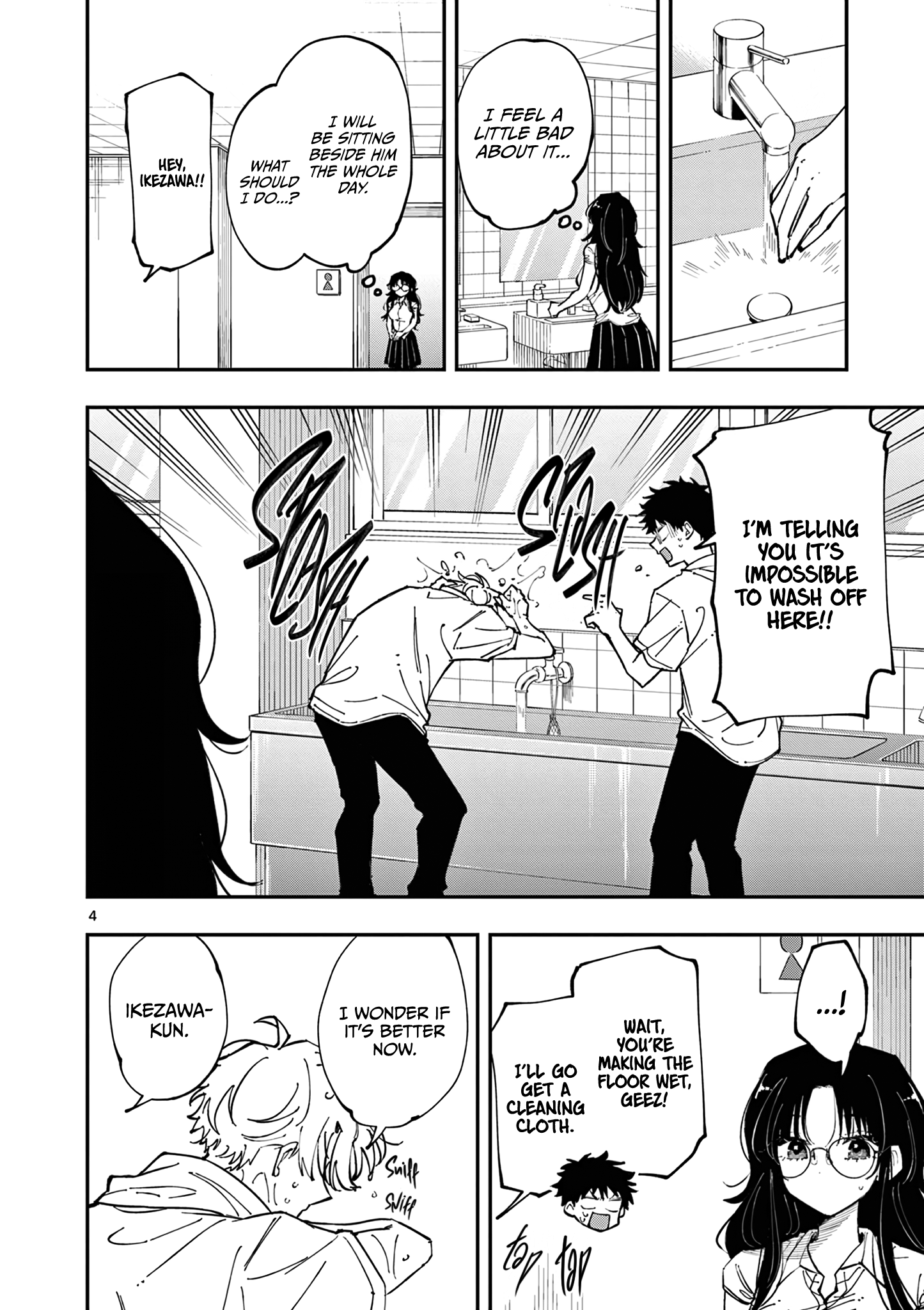 Halaman dari Tonari no Seki no Yatsu ga Souiu Me de Mitekuru Chapter 13