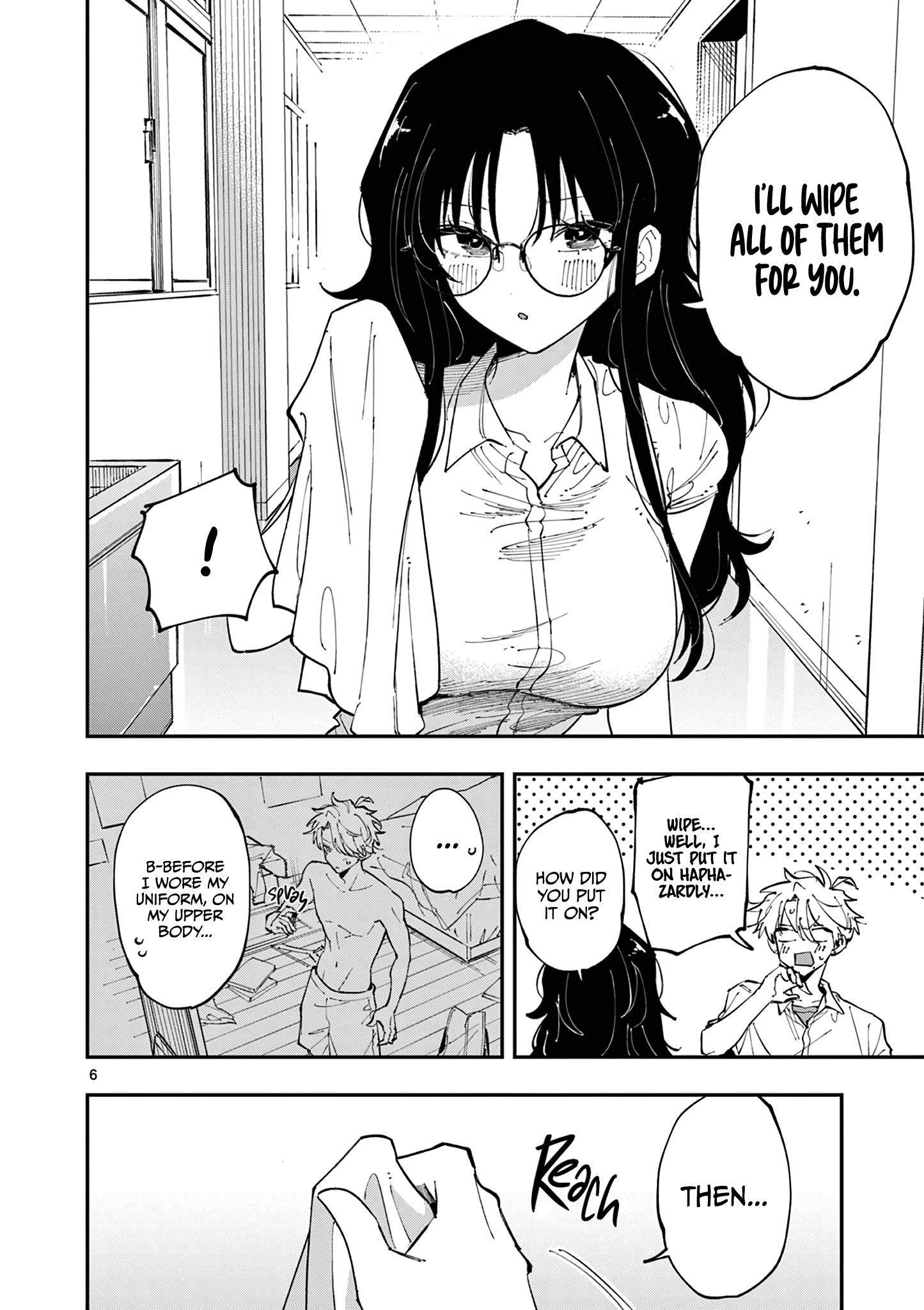 Halaman dari Tonari no Seki no Yatsu ga Souiu Me de Mitekuru Chapter 13