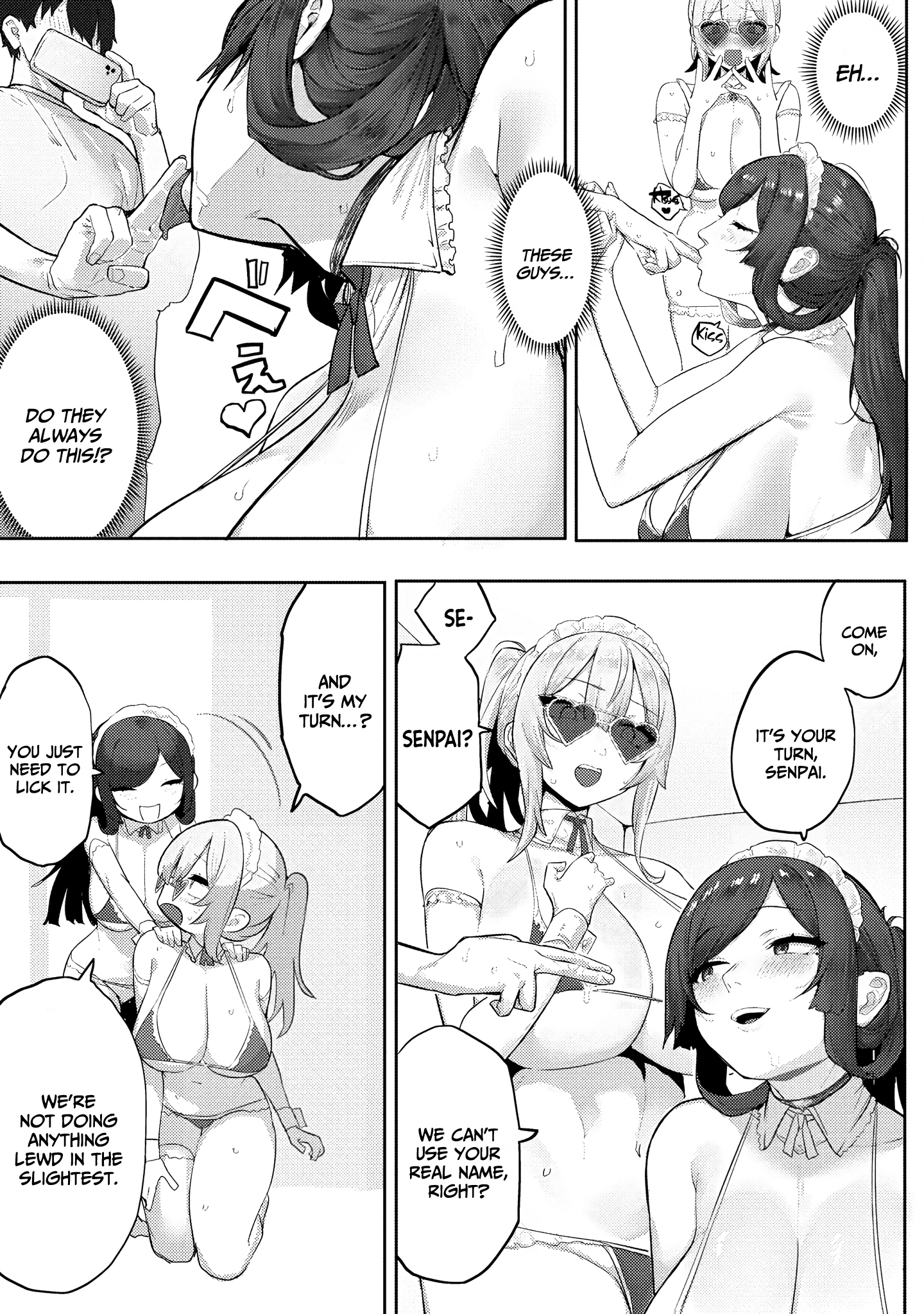 Halaman dari Mukuchina Miyashita-san no Shikiyoku Channel Chapter 10