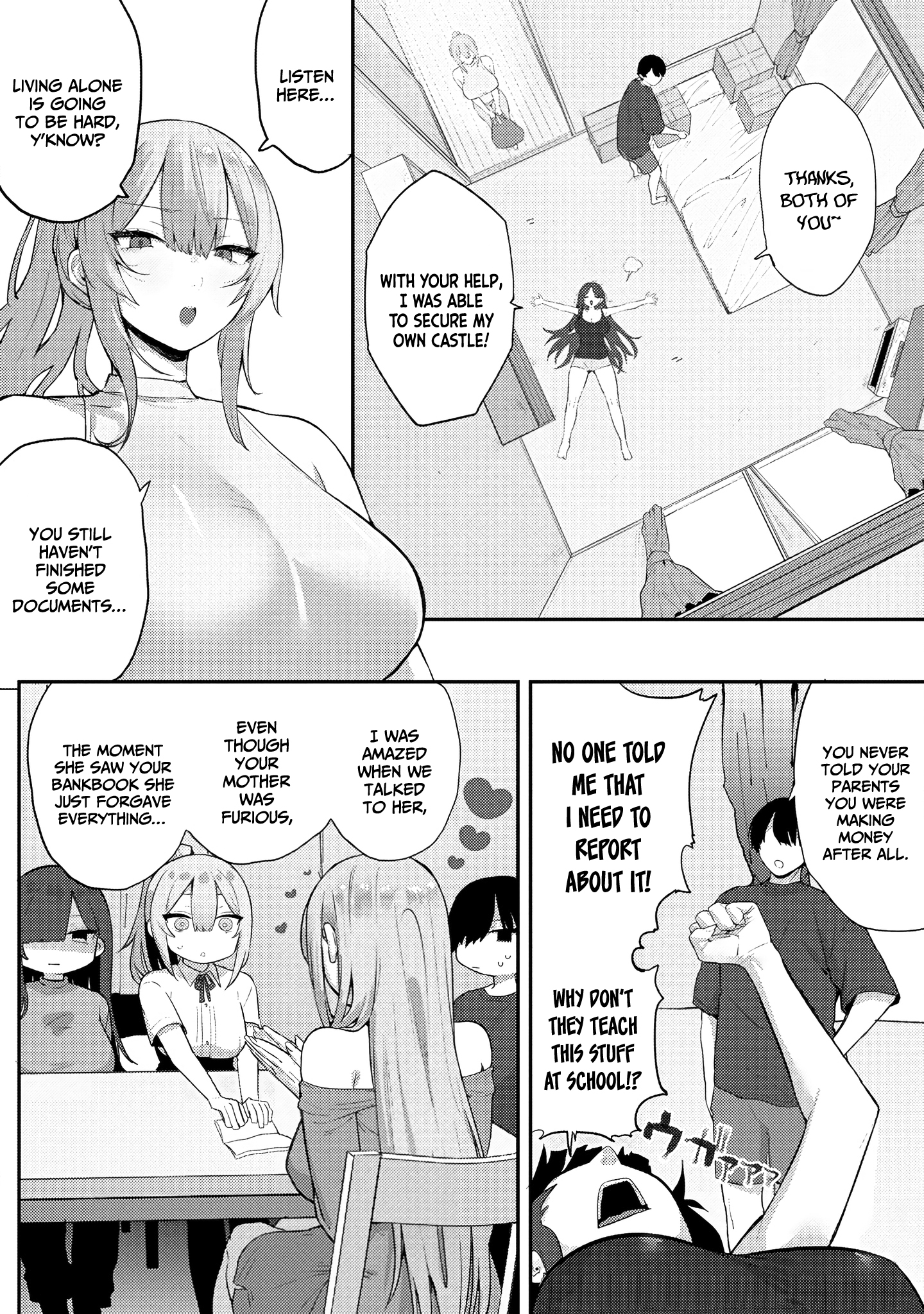 Halaman dari Mukuchina Miyashita-san no Shikiyoku Channel Chapter 10