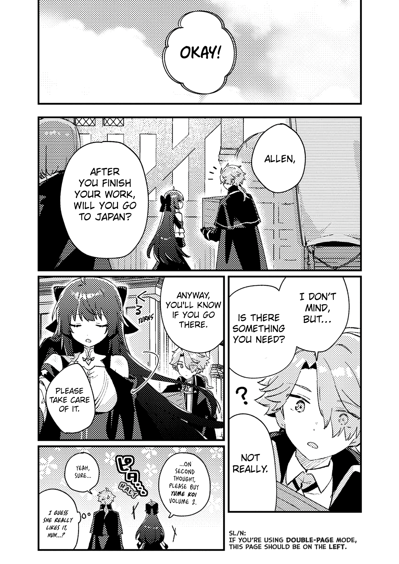 Halaman dari Isekai Shounin - Skill <Isekai Tokou> wo Kushi Shite, Yuuyuu Jiteki na Okanemochi Slow Life wo Okurimasu Chapter 3