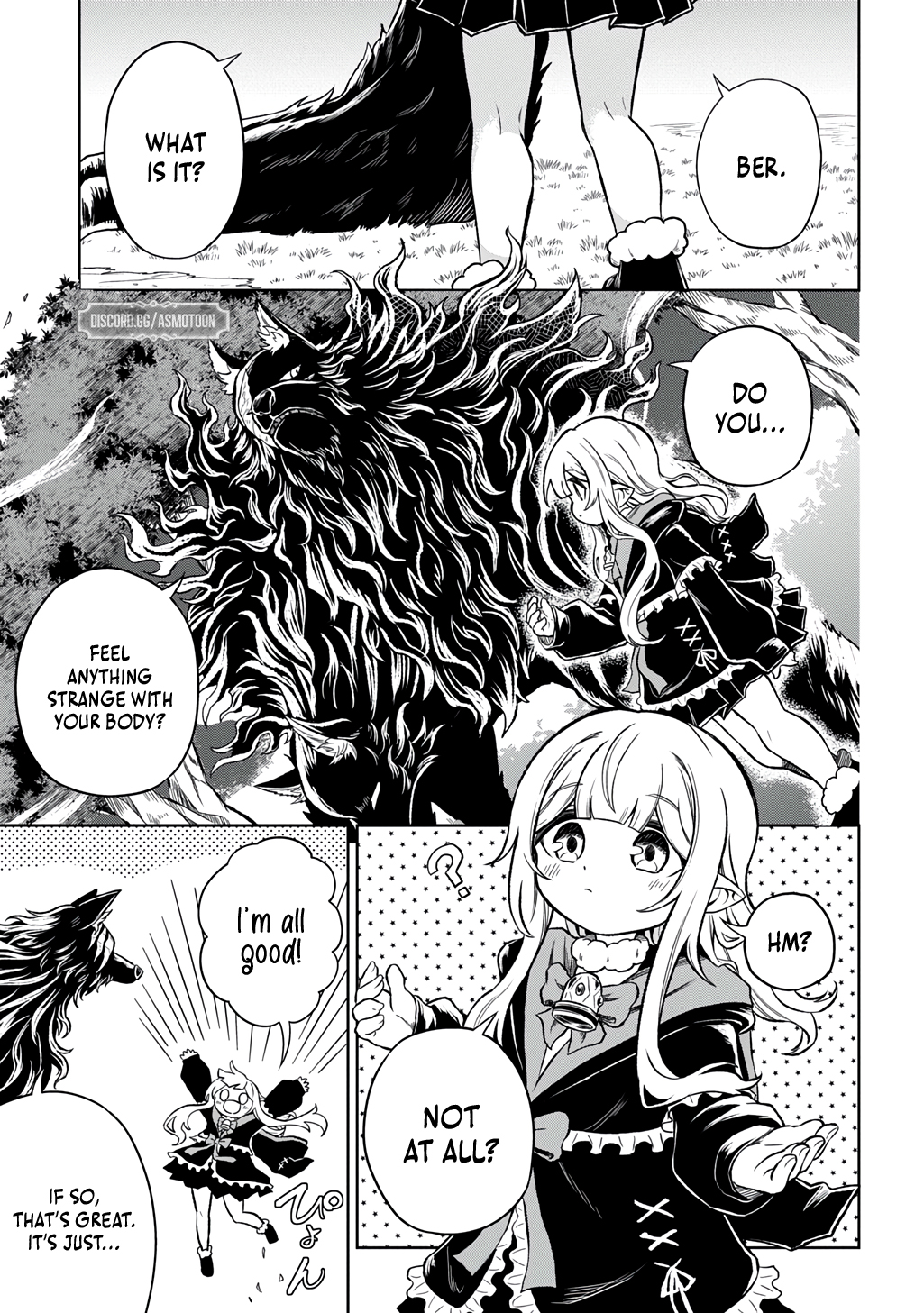 Halaman dari Mamono no Mori no Shojo Nova Chapter 6