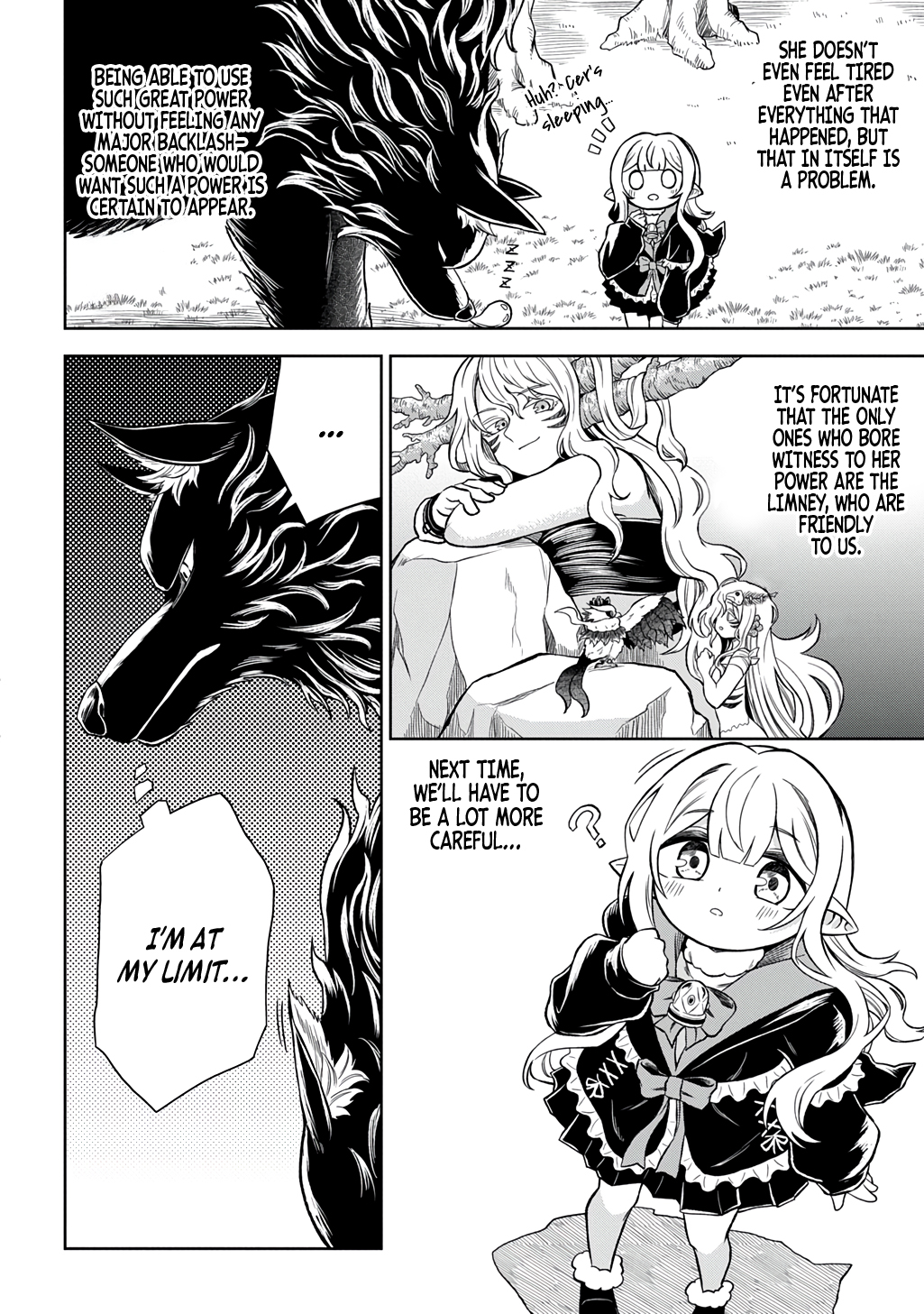 Halaman dari Mamono no Mori no Shojo Nova Chapter 6