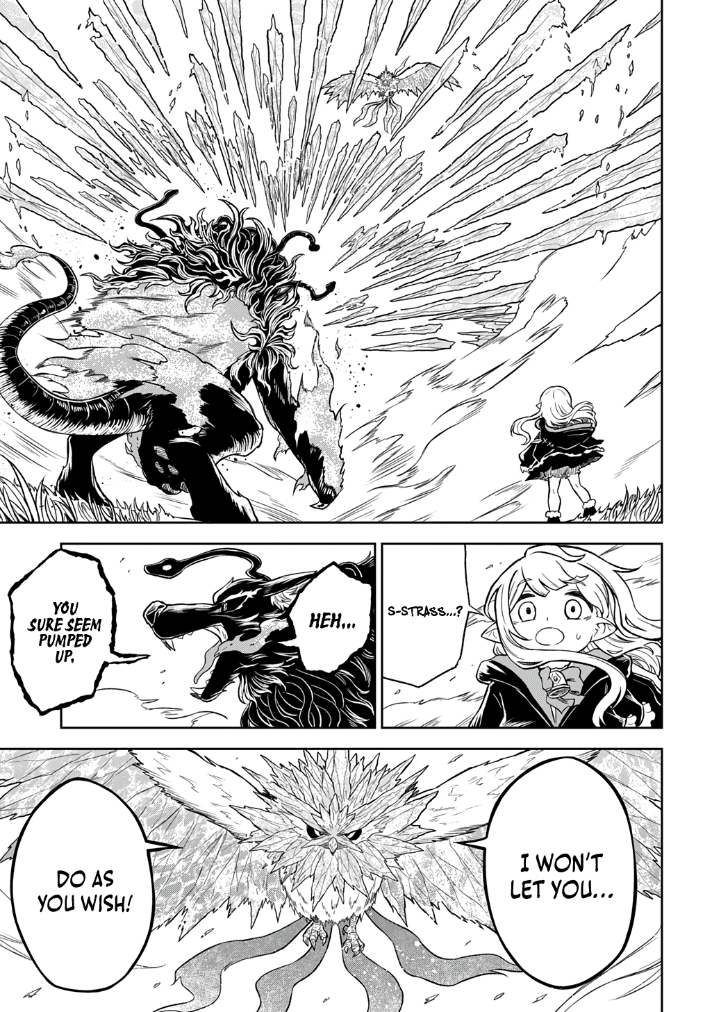 Halaman dari Mamono no Mori no Shojo Nova Chapter 6