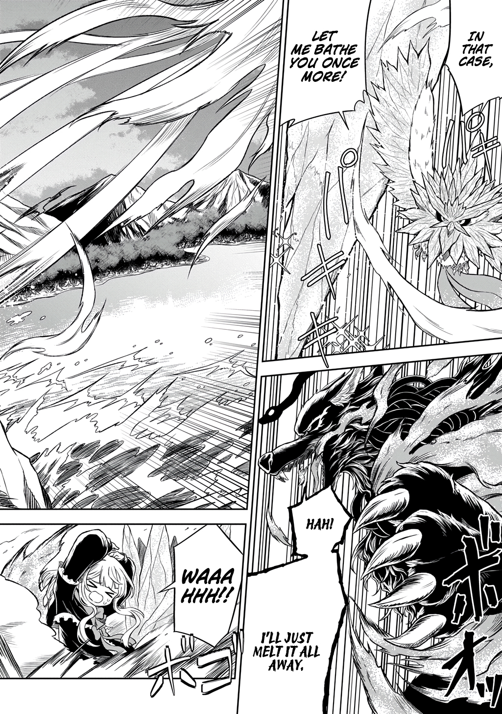 Halaman dari Mamono no Mori no Shojo Nova Chapter 6