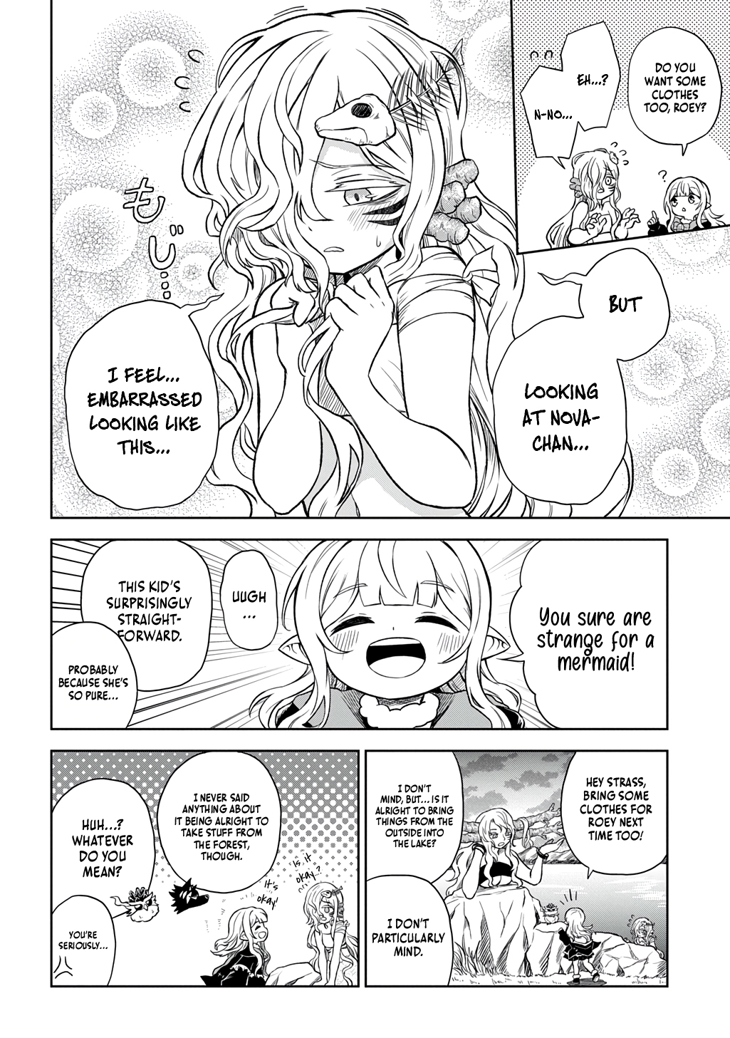 Halaman dari Mamono no Mori no Shojo Nova Chapter 6