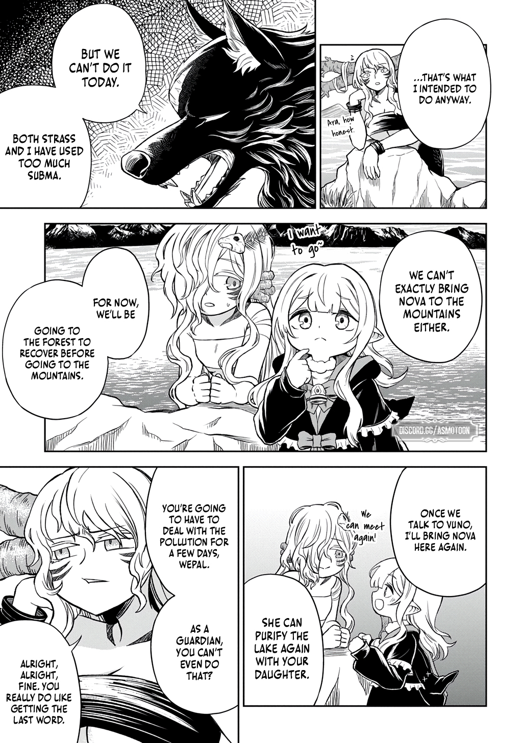 Halaman dari Mamono no Mori no Shojo Nova Chapter 6