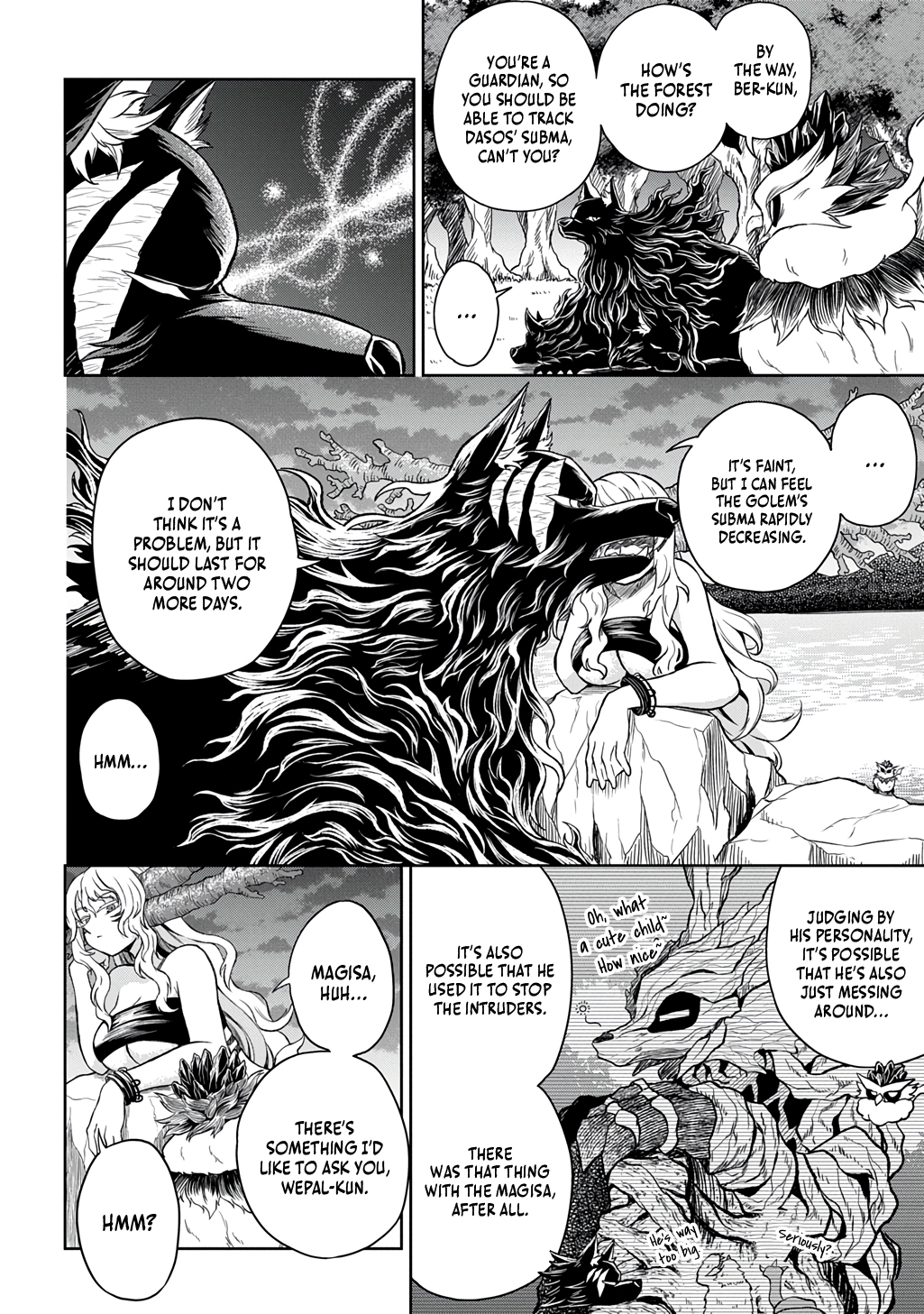 Halaman dari Mamono no Mori no Shojo Nova Chapter 6