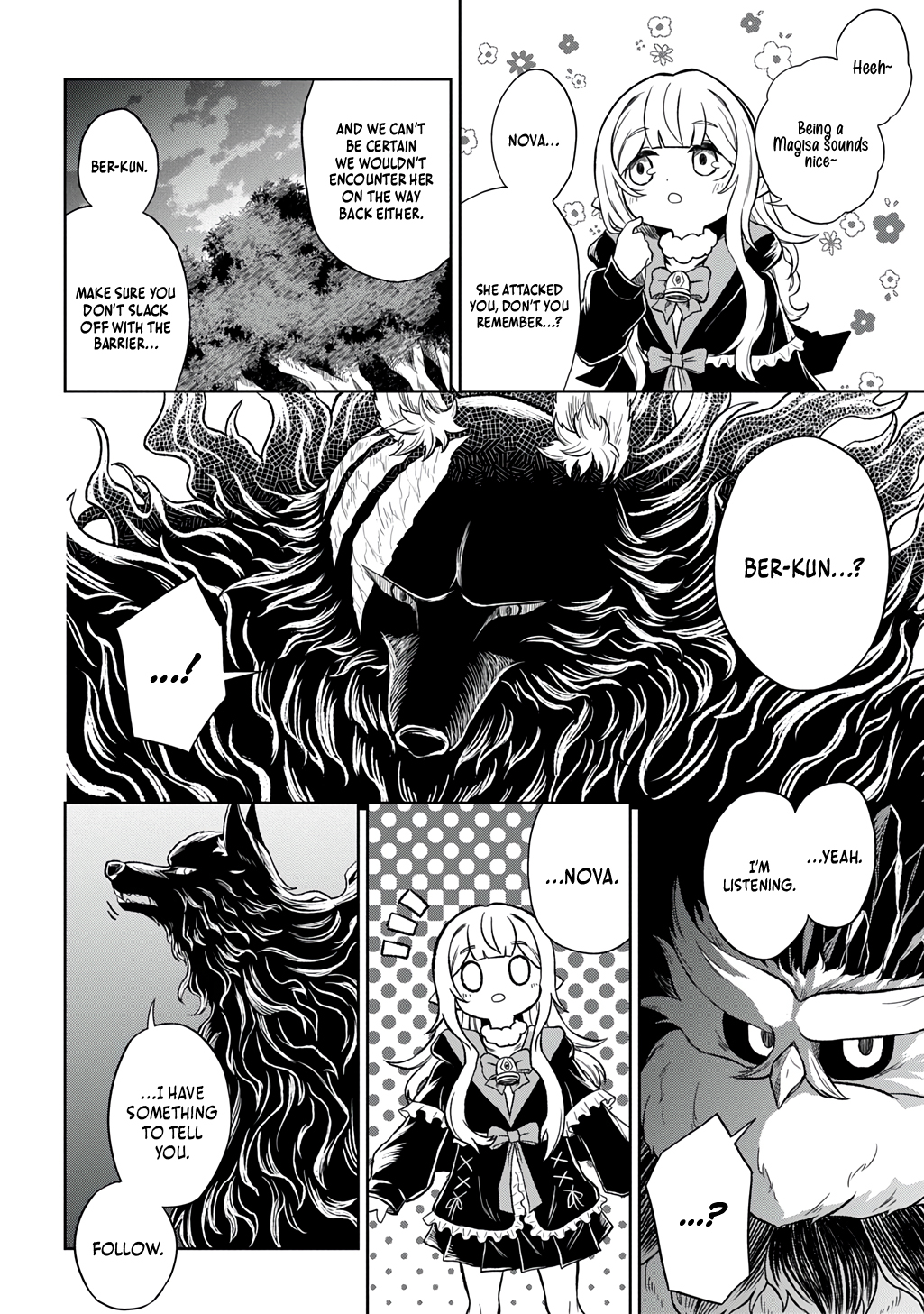 Halaman dari Mamono no Mori no Shojo Nova Chapter 6