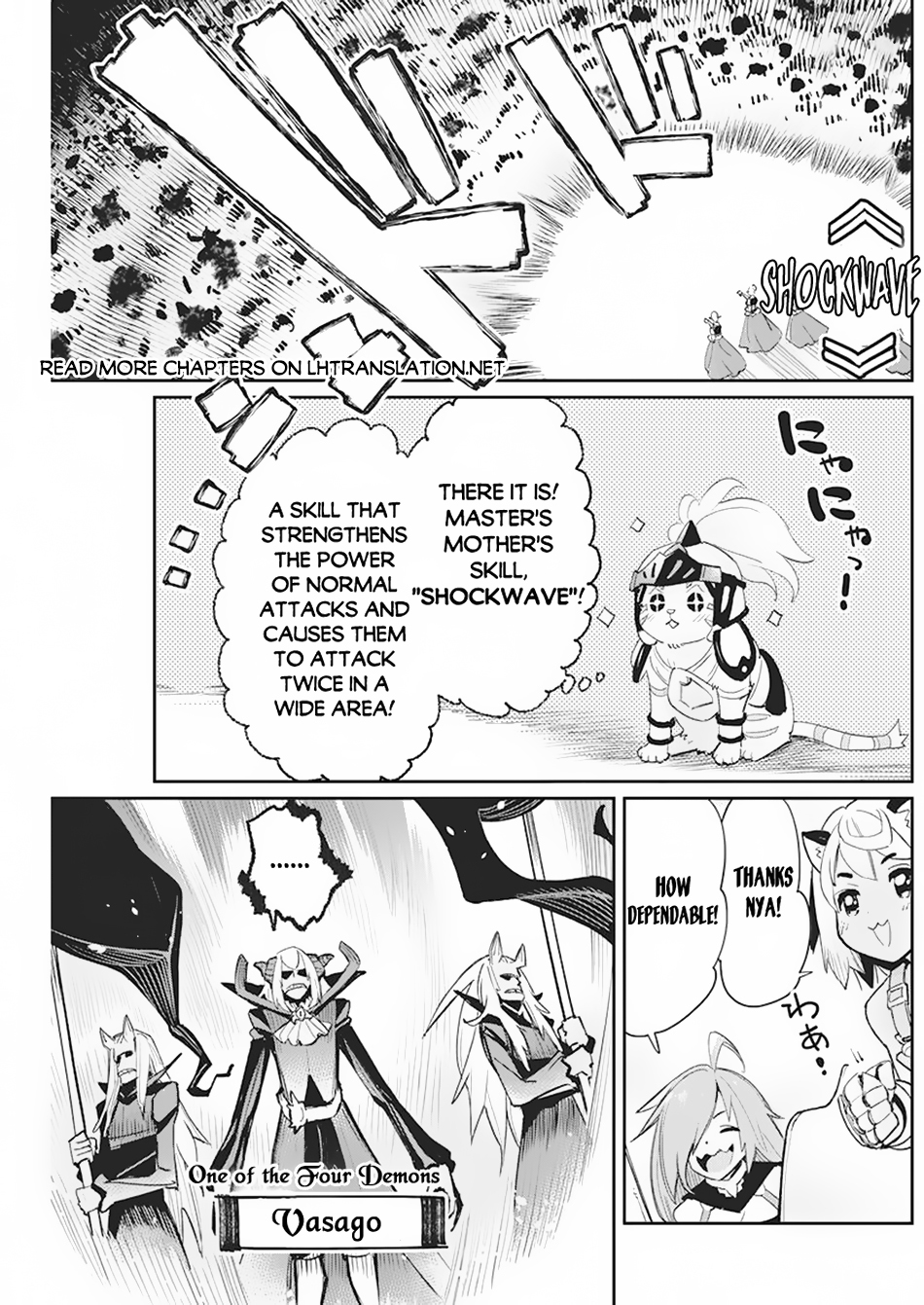 Halaman dari S-Rank Monster no "Behemoth" Dakedo, Neko to Machigawarete Elf Musume no Pet to Shite Kurashitemasu Chapter 57