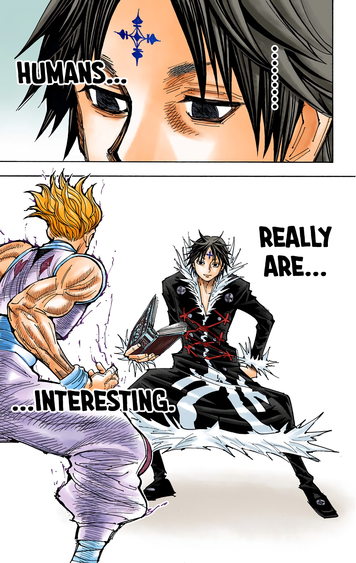Halaman dari HUNTER x HUNTER (Official Colored) Chapter 352