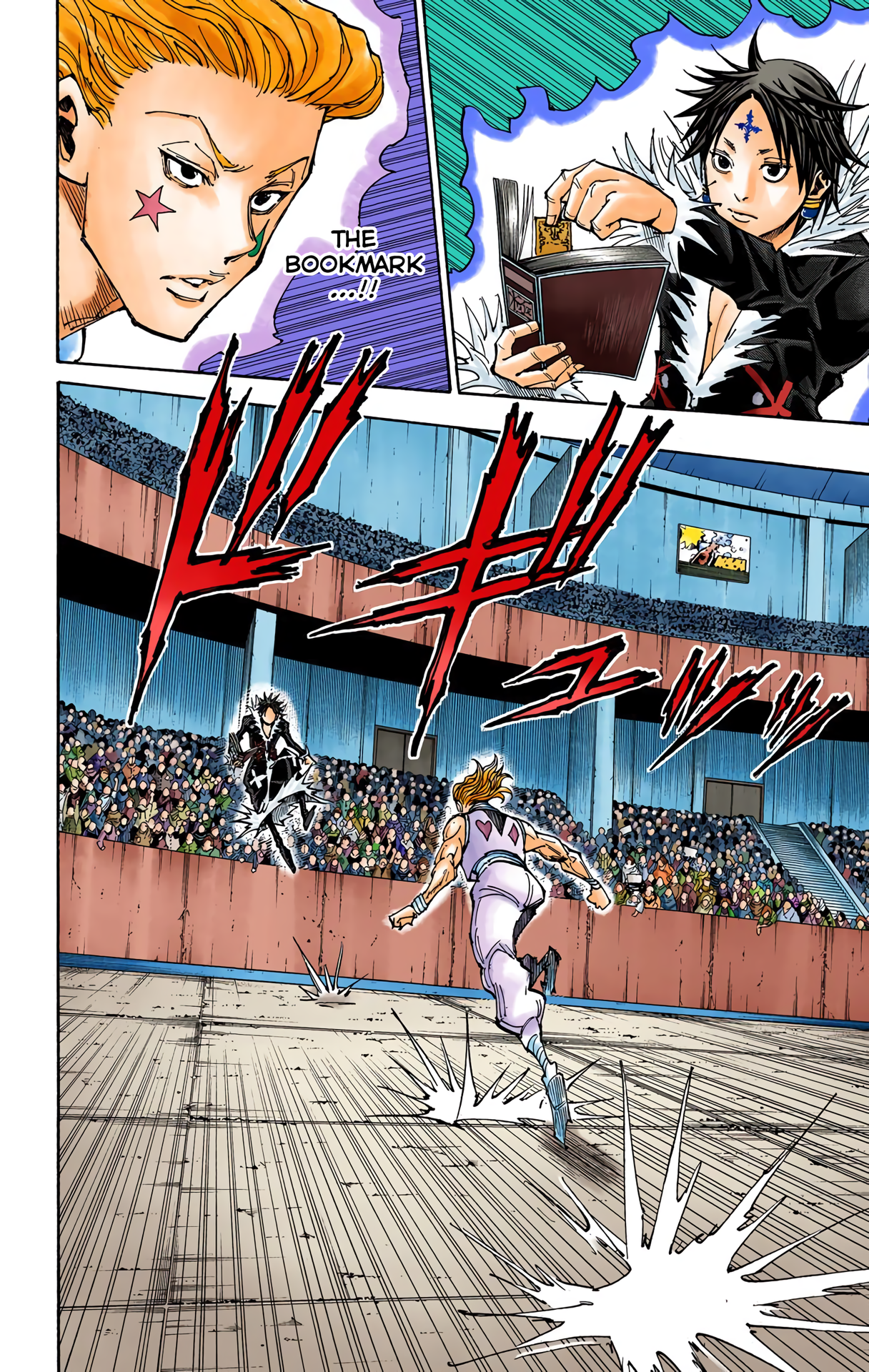 Halaman dari HUNTER x HUNTER (Official Colored) Chapter 352