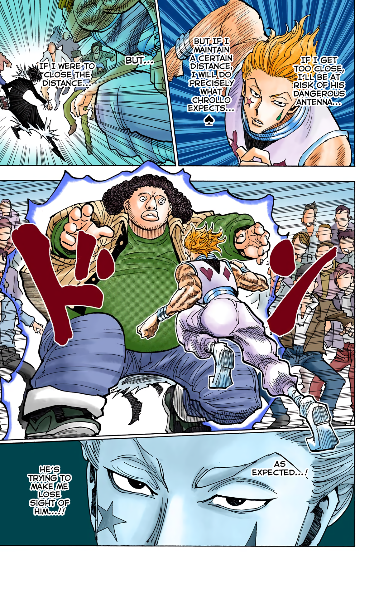 Halaman dari HUNTER x HUNTER (Official Colored) Chapter 352