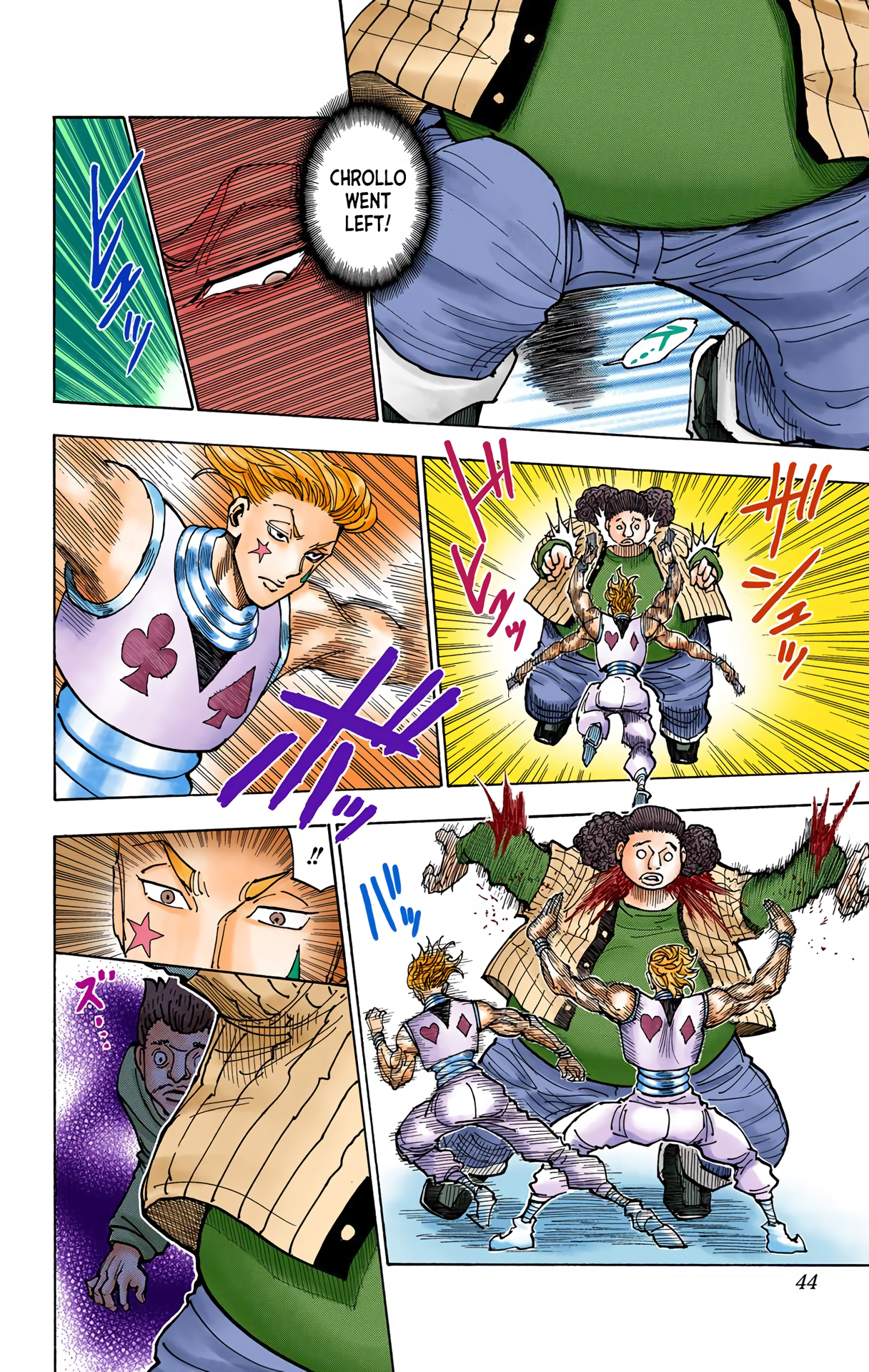 Halaman dari HUNTER x HUNTER (Official Colored) Chapter 352