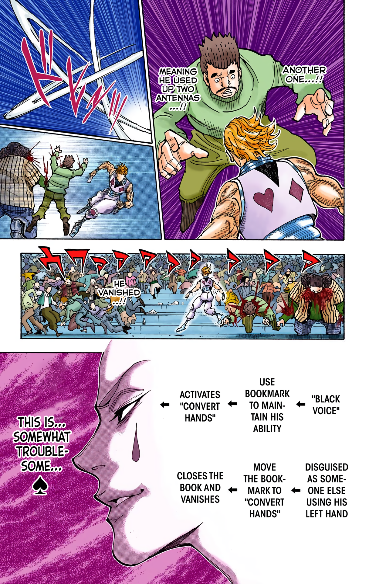 Halaman dari HUNTER x HUNTER (Official Colored) Chapter 352