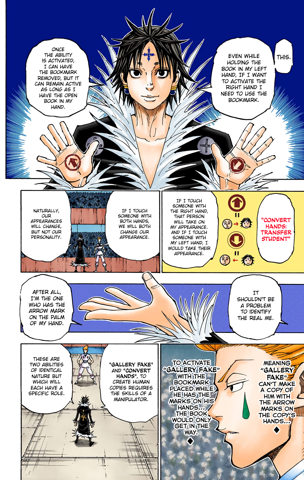 Halaman dari HUNTER x HUNTER (Official Colored) Chapter 352