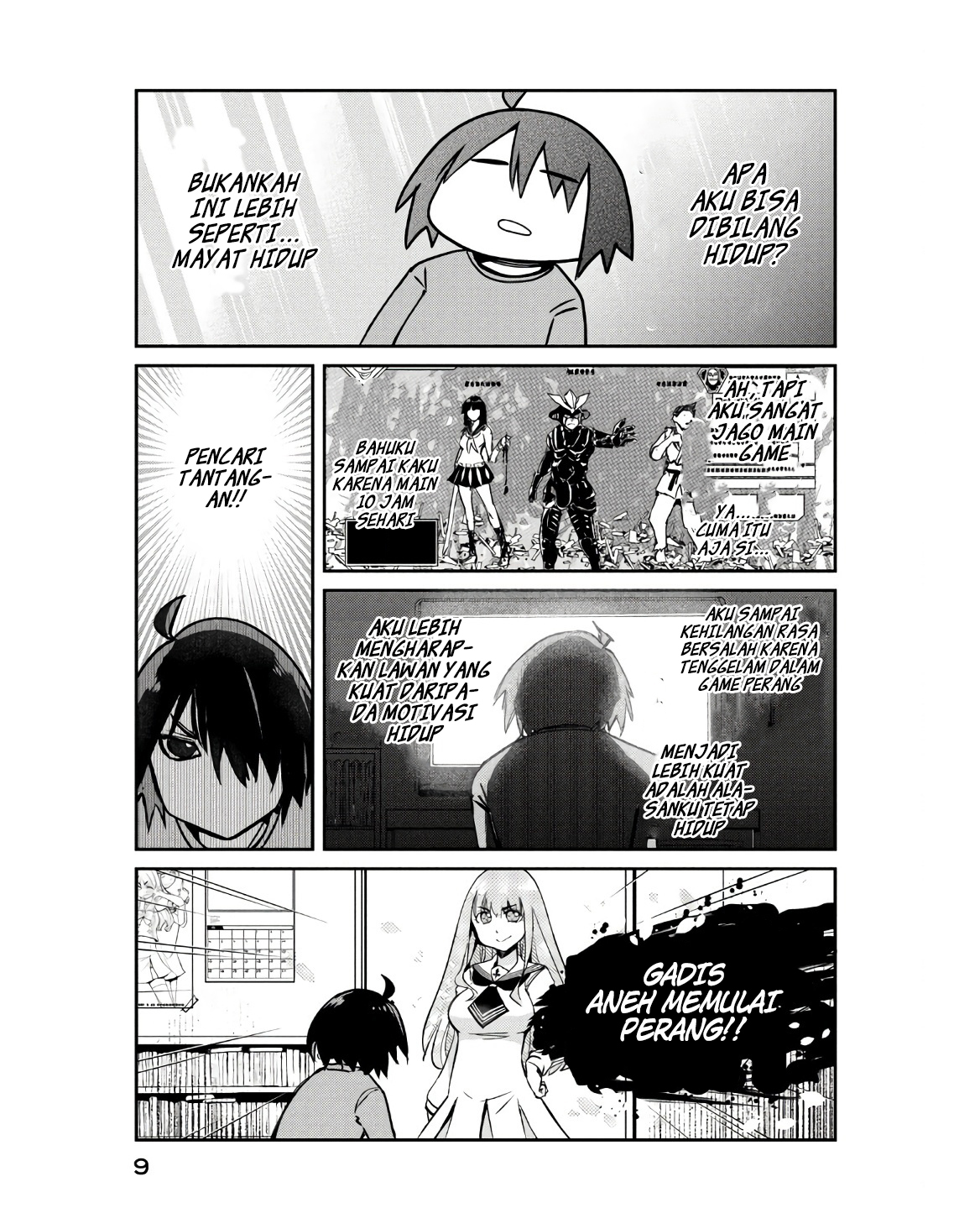 Hanaori-san wa Tensei shitemo Kenka ga Shitai Chapter 1 - halaman 12