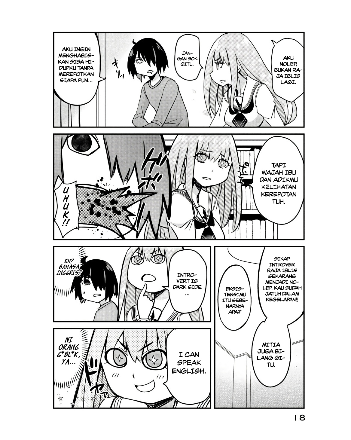 Hanaori-san wa Tensei shitemo Kenka ga Shitai Chapter 1 - halaman 21
