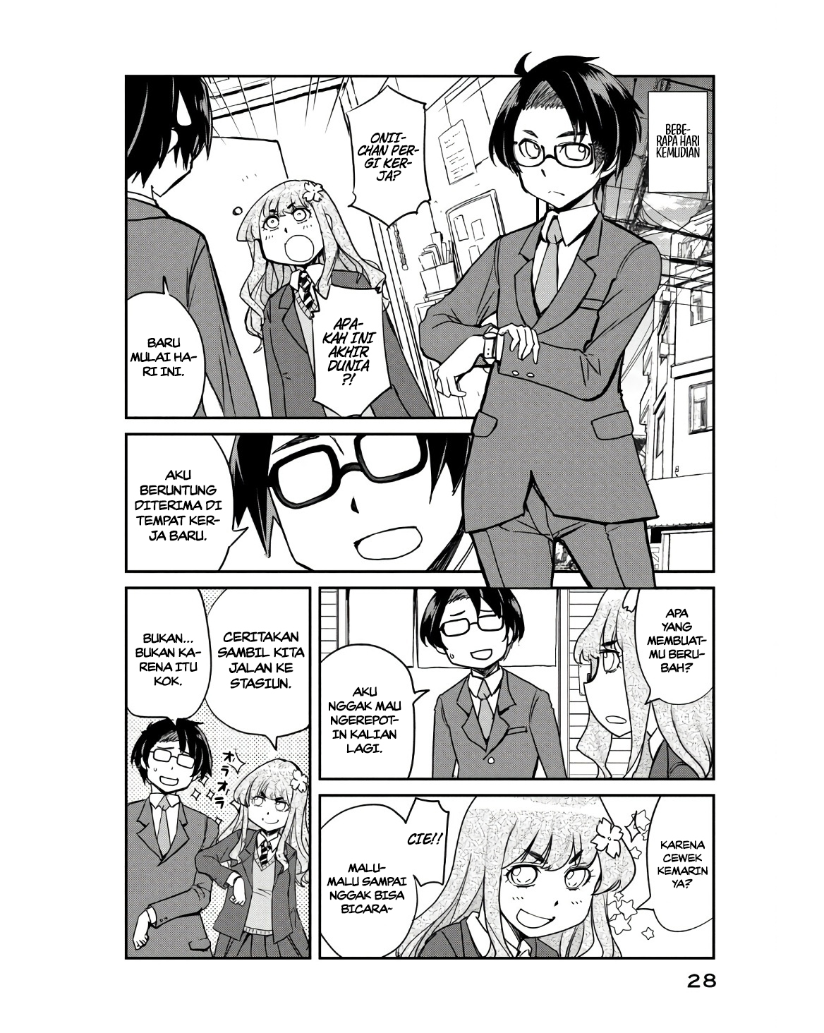 Hanaori-san wa Tensei shitemo Kenka ga Shitai Chapter 1 - halaman 31