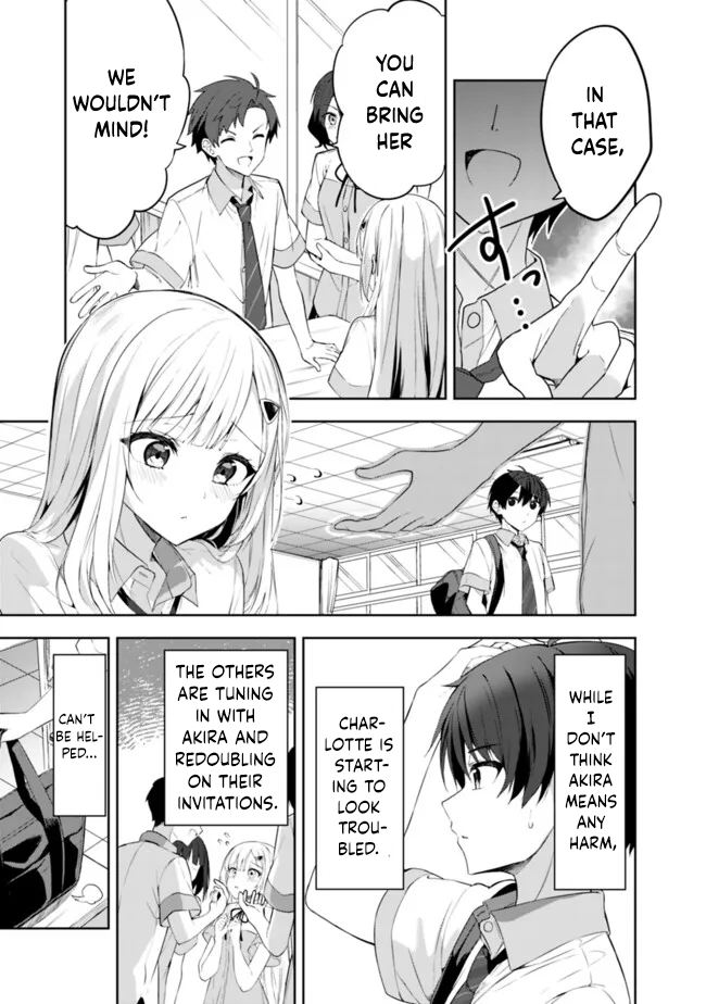 Halaman dari Maigo ni Natteita Youjo wo Tasuketara, Otonari ni Sumu Bishoujo Ryuugakusei ga Ie ni Asobi ni Kuru You ni Natta Ken ni Tsuite Chapter 1