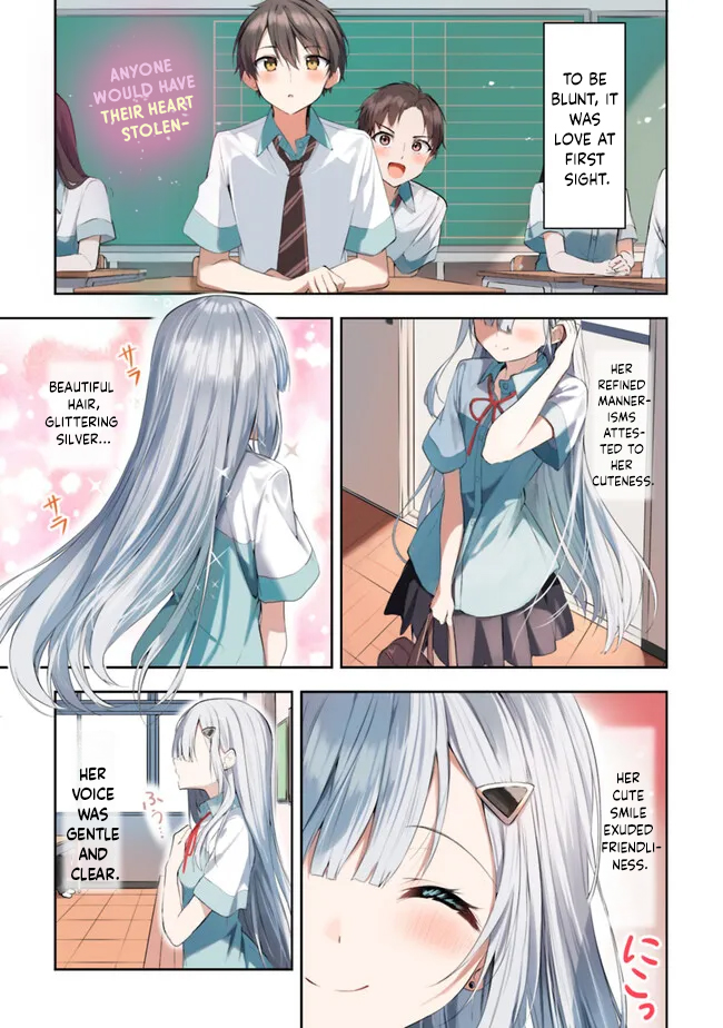 Halaman dari Maigo ni Natteita Youjo wo Tasuketara, Otonari ni Sumu Bishoujo Ryuugakusei ga Ie ni Asobi ni Kuru You ni Natta Ken ni Tsuite Chapter 1