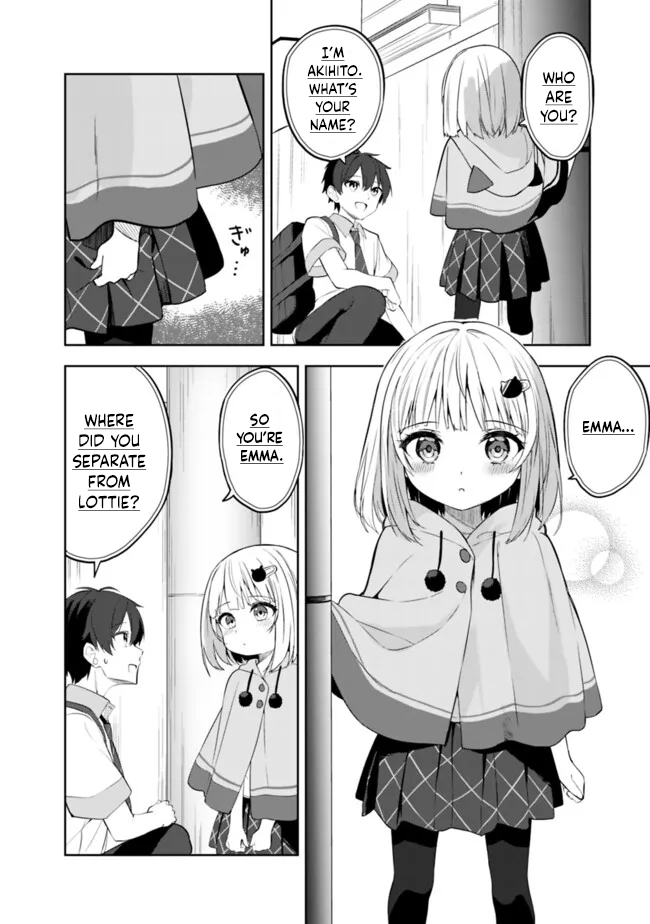 Halaman dari Maigo ni Natteita Youjo wo Tasuketara, Otonari ni Sumu Bishoujo Ryuugakusei ga Ie ni Asobi ni Kuru You ni Natta Ken ni Tsuite Chapter 1
