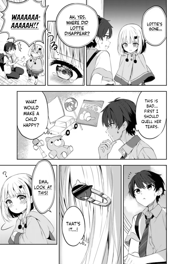 Halaman dari Maigo ni Natteita Youjo wo Tasuketara, Otonari ni Sumu Bishoujo Ryuugakusei ga Ie ni Asobi ni Kuru You ni Natta Ken ni Tsuite Chapter 1