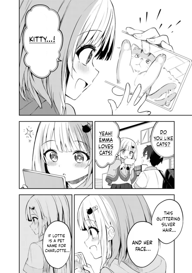 Halaman dari Maigo ni Natteita Youjo wo Tasuketara, Otonari ni Sumu Bishoujo Ryuugakusei ga Ie ni Asobi ni Kuru You ni Natta Ken ni Tsuite Chapter 1