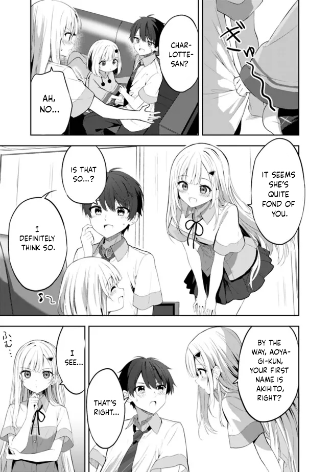 Halaman dari Maigo ni Natteita Youjo wo Tasuketara, Otonari ni Sumu Bishoujo Ryuugakusei ga Ie ni Asobi ni Kuru You ni Natta Ken ni Tsuite Chapter 1