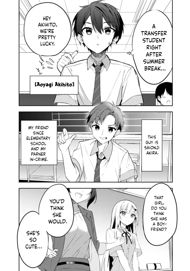 Halaman dari Maigo ni Natteita Youjo wo Tasuketara, Otonari ni Sumu Bishoujo Ryuugakusei ga Ie ni Asobi ni Kuru You ni Natta Ken ni Tsuite Chapter 1