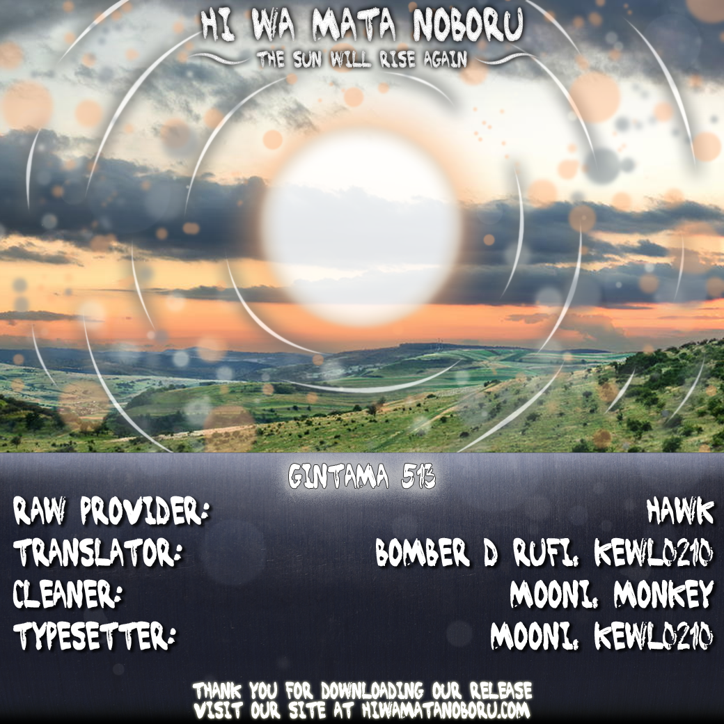 Halaman dari Gintama Chapter 513