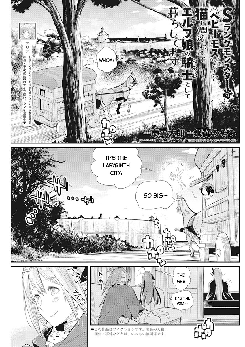 Halaman dari S-Rank Monster no "Behemoth" Dakedo, Neko to Machigawarete Elf Musume no Pet to Shite Kurashitemasu Chapter 37