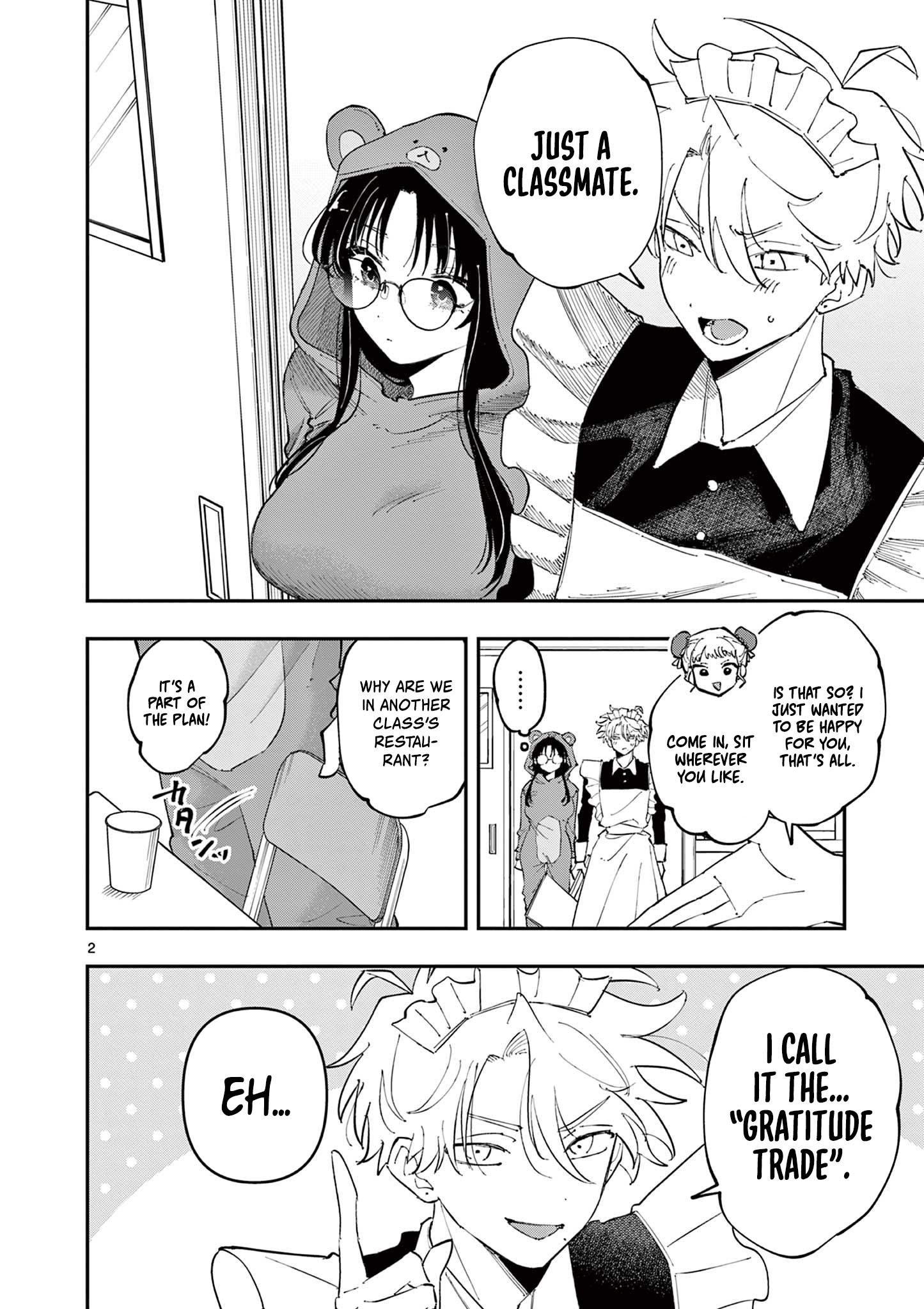 Halaman dari Tonari no Seki no Yatsu ga Souiu Me de Mitekuru Chapter 27